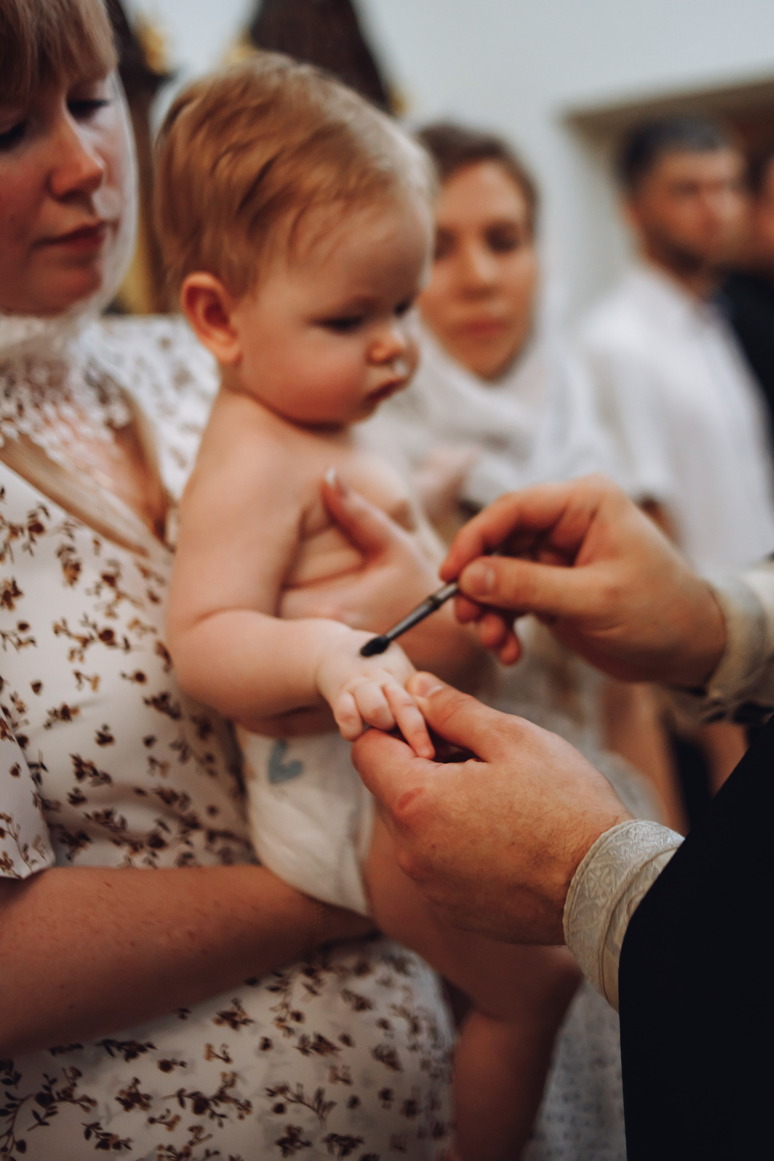 Таинство крещения в Тихорецке. Свадебный и семейный фотограф в Краснодарском крае Мария Данилкина