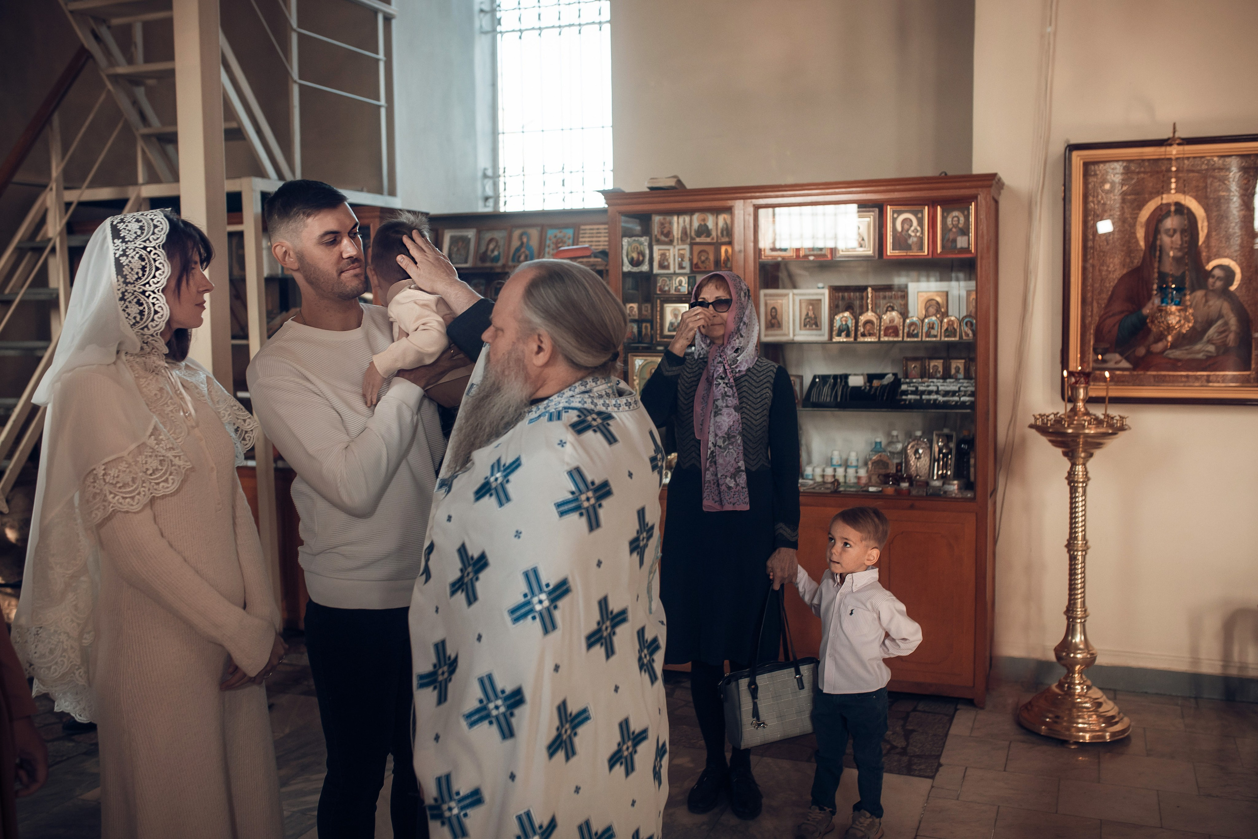 Крещение Ивана и Василисы. Съемка Таинств Крещения Венчания, детские и семейные съемки в Пензе