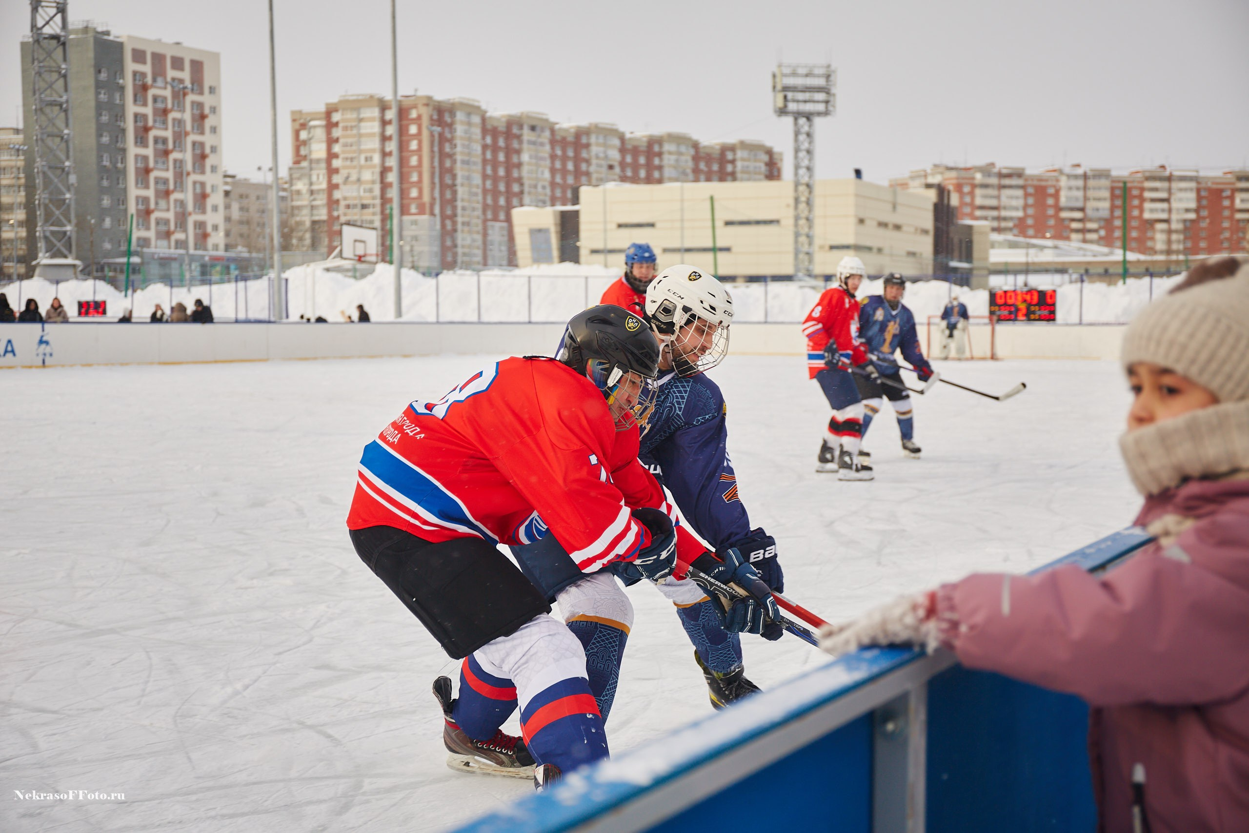 Турнир по хоккею «Русская классика» в рамках Офицерской хоккейной лиги. Спортивный фотограф Некрасов Денис
