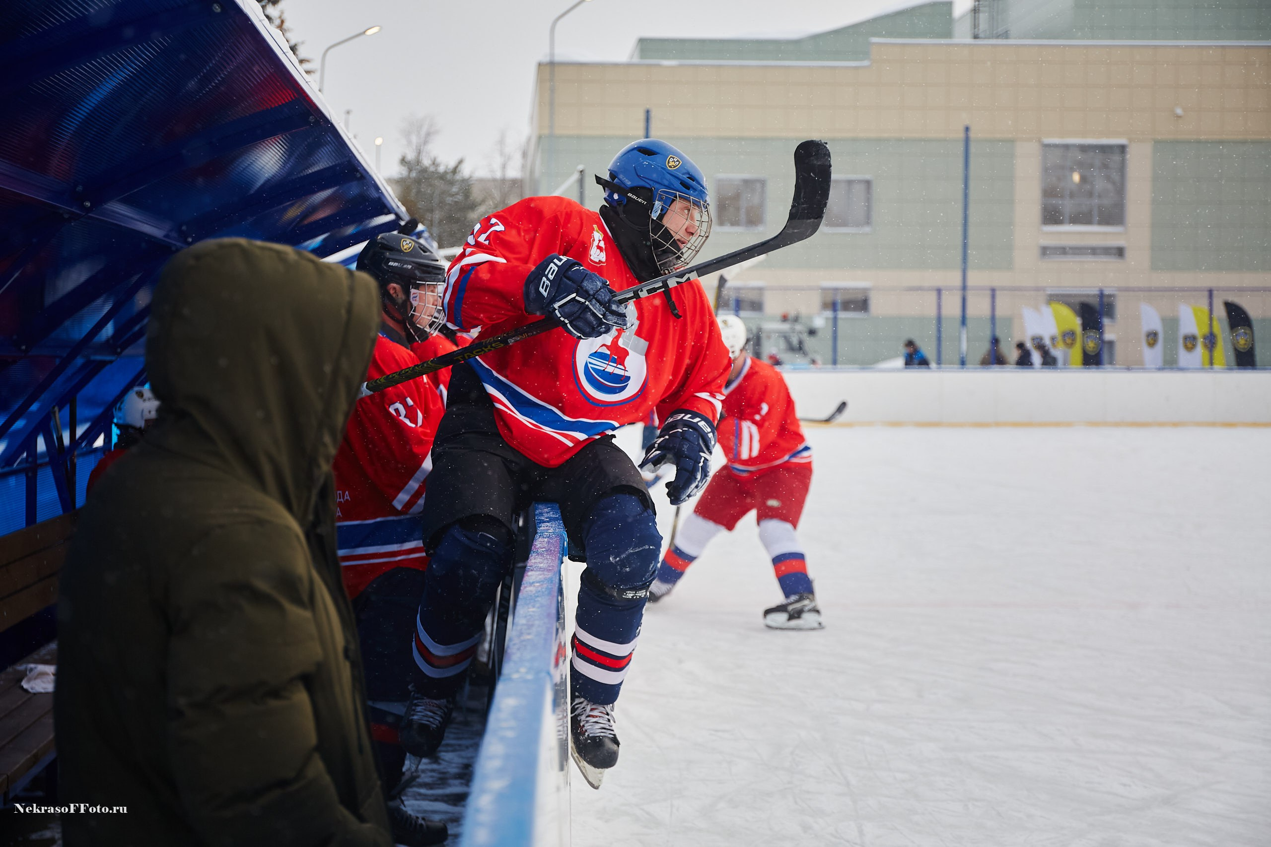 Турнир по хоккею «Русская классика» в рамках Офицерской хоккейной лиги. Спортивный фотограф Некрасов Денис