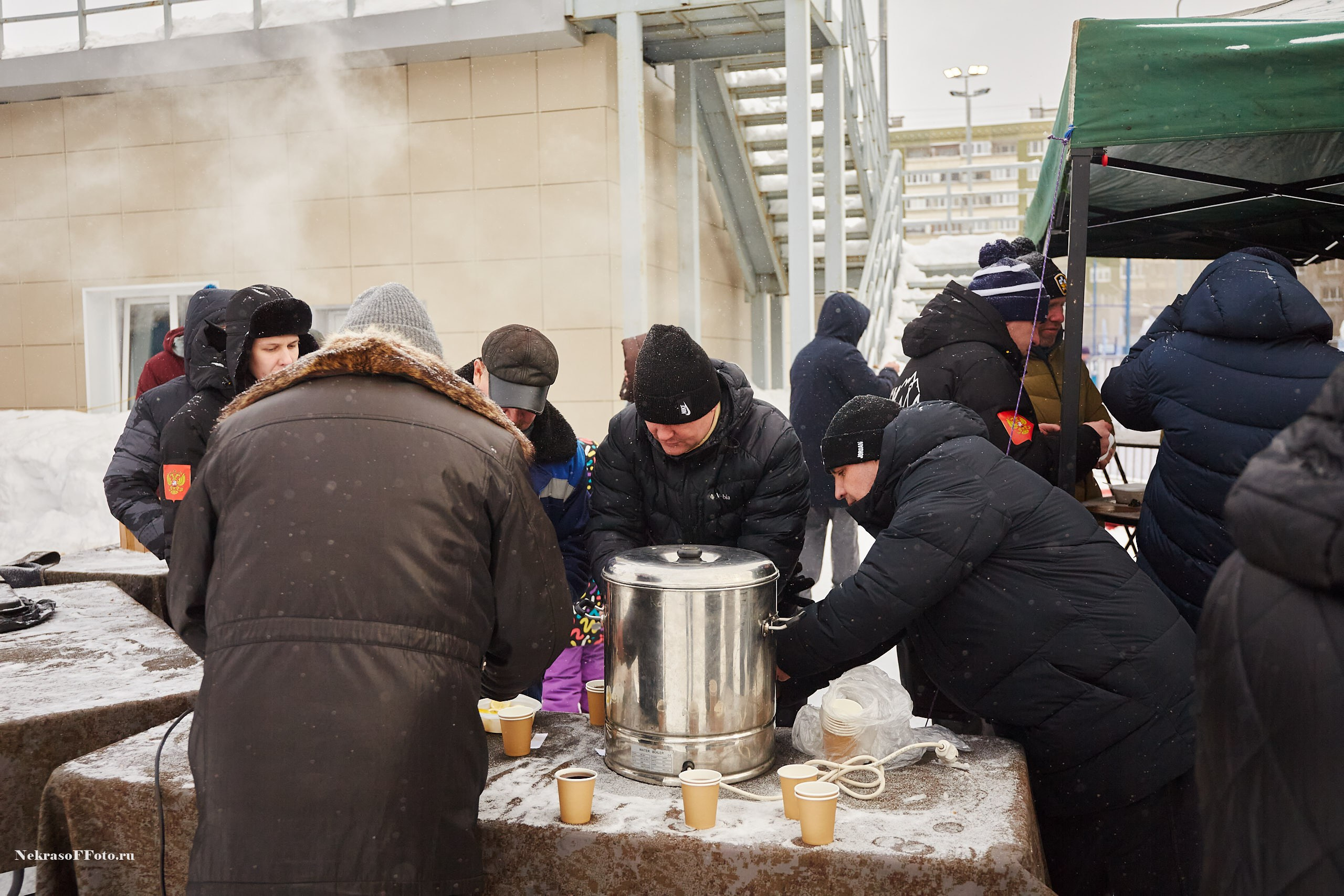 Турнир по хоккею «Русская классика» в рамках Офицерской хоккейной лиги. Спортивный фотограф Некрасов Денис
