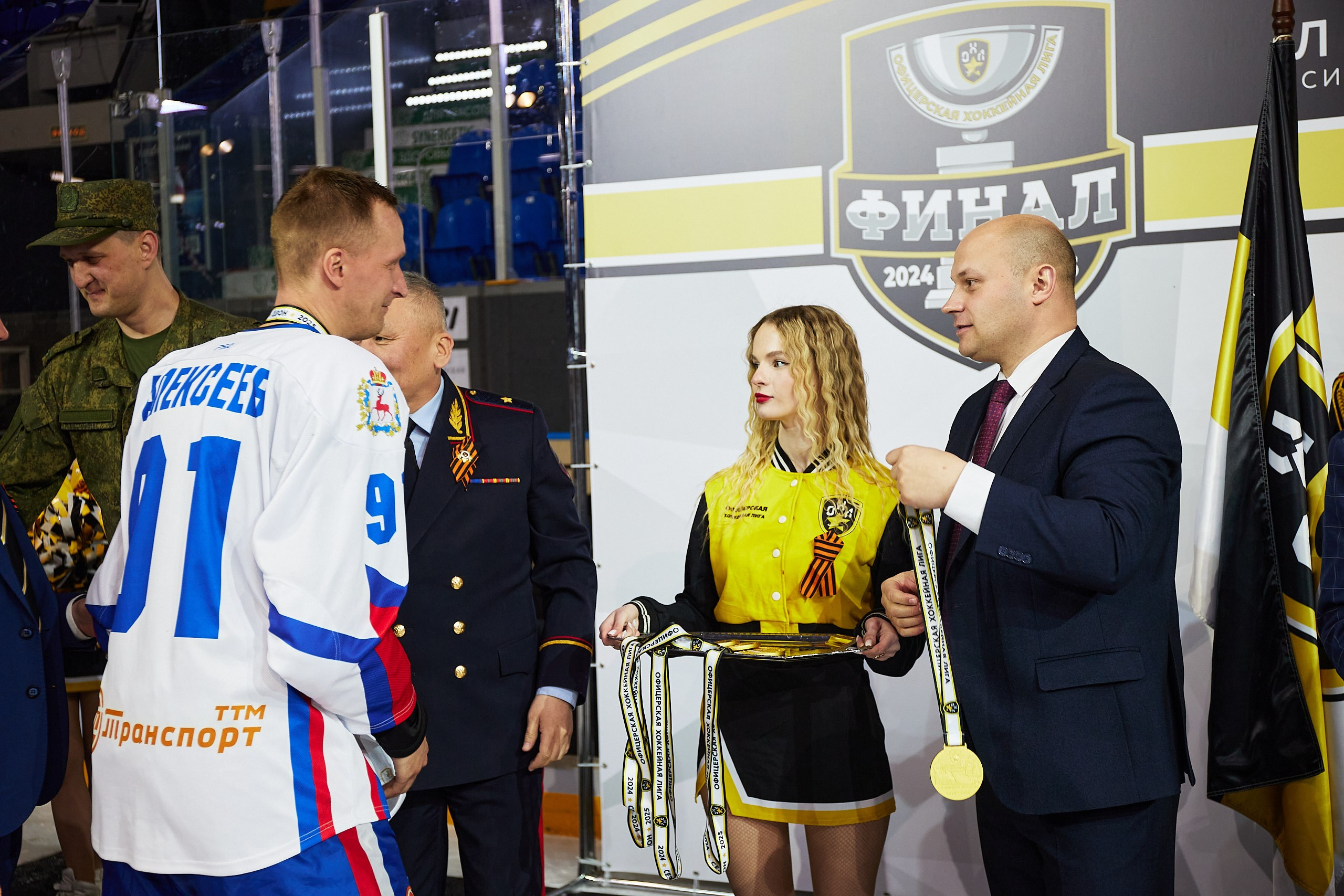 Репортаж. Офицерская хоккейная лига 2025 год. Спортивный фотограф Некрасов Денис