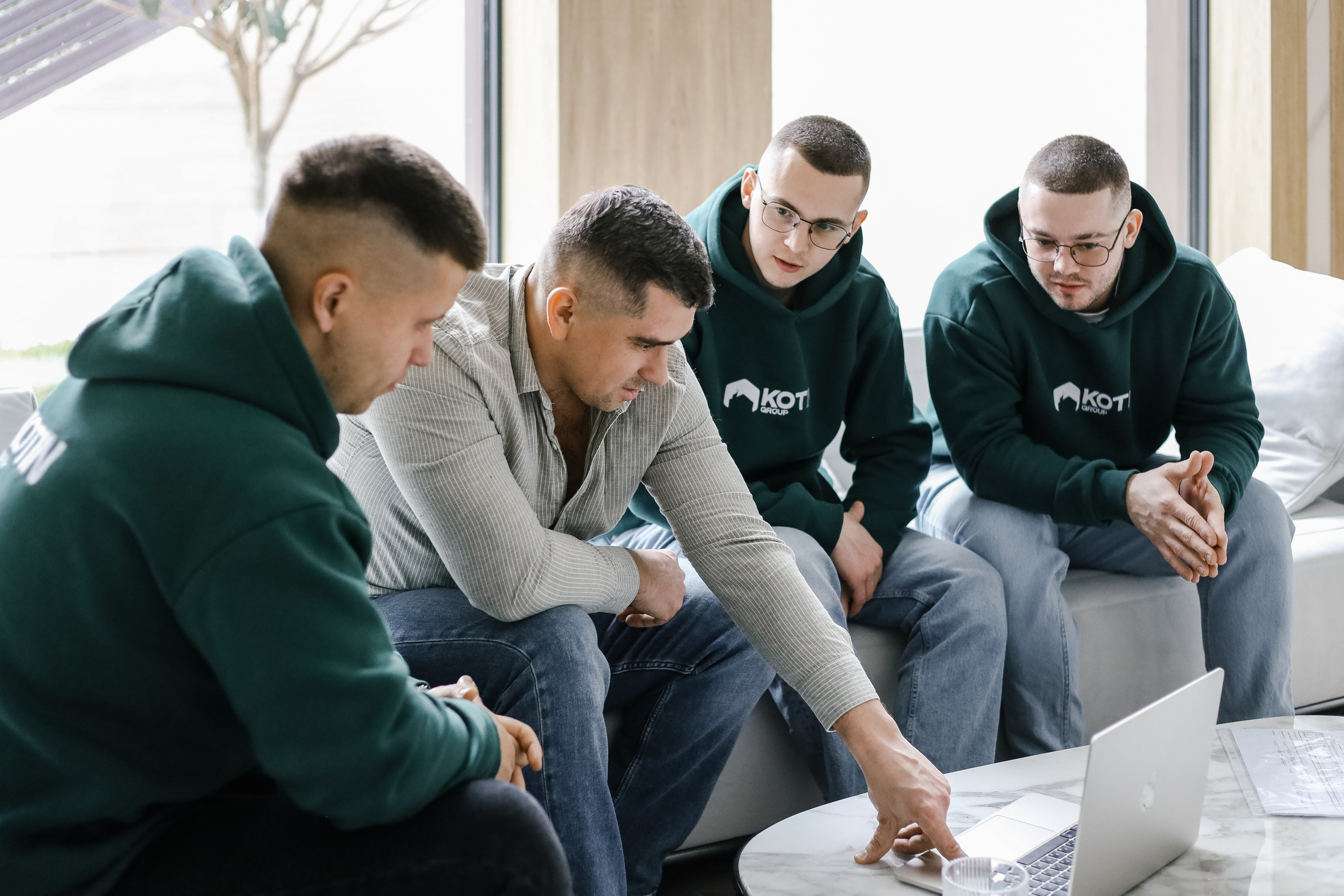 Строительная фирма Котин групп. Фотопродакшн продающего контента