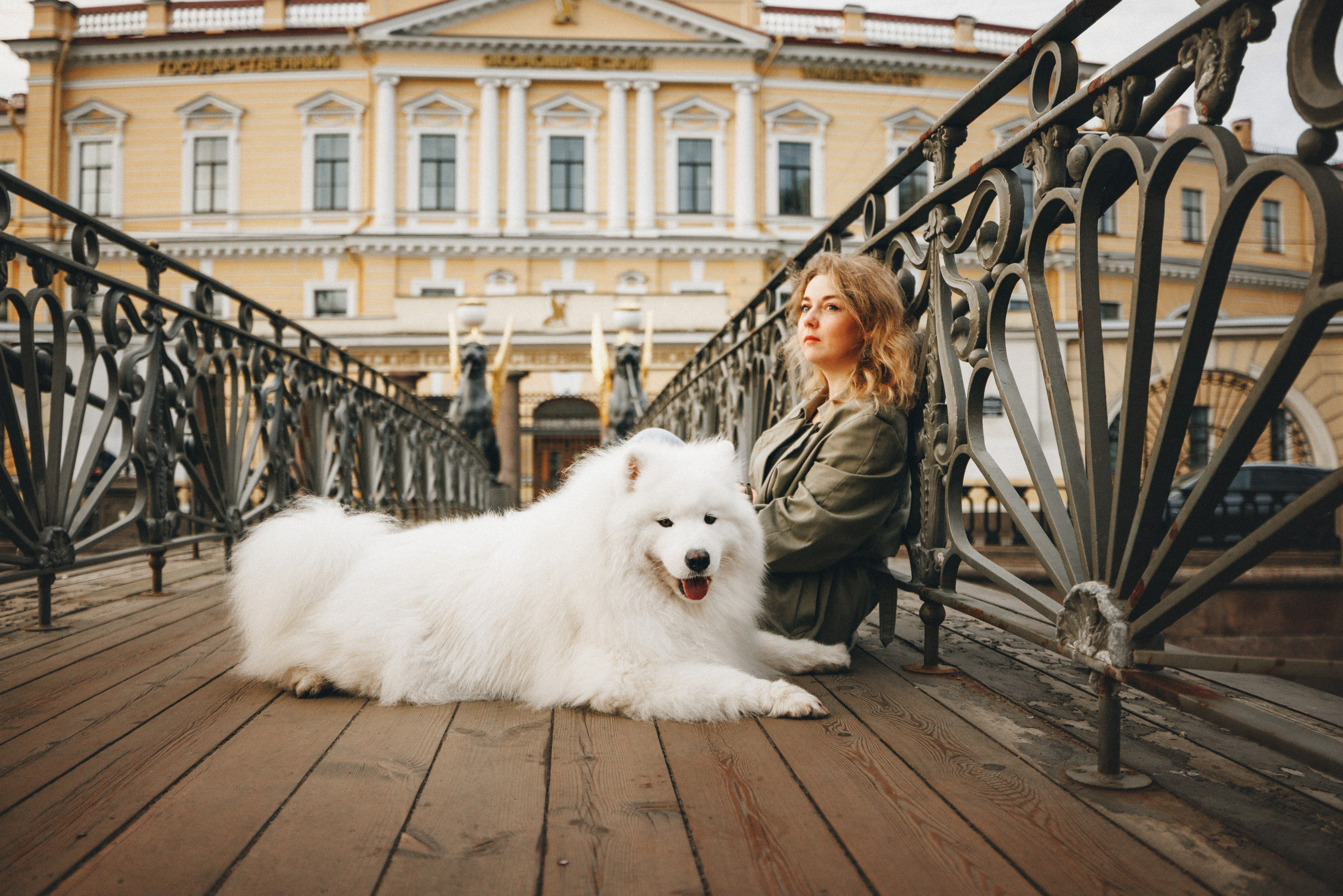 Женя и Цезарь. Фотограф анималист Осипчикова Мария