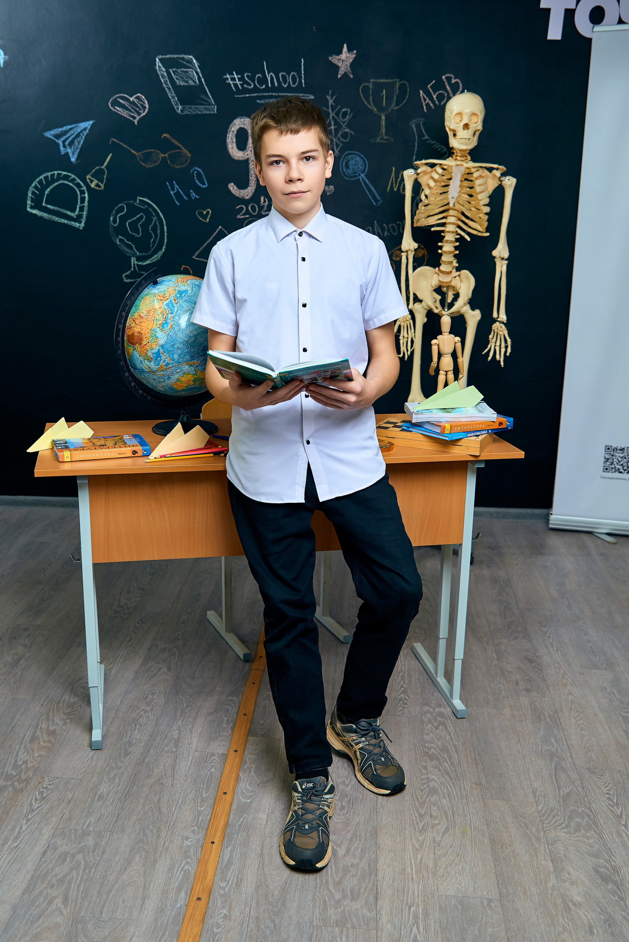 9А класс Хотынецкая СОШ выпуск 2025. Фотограф в Орле Павел Черкасов