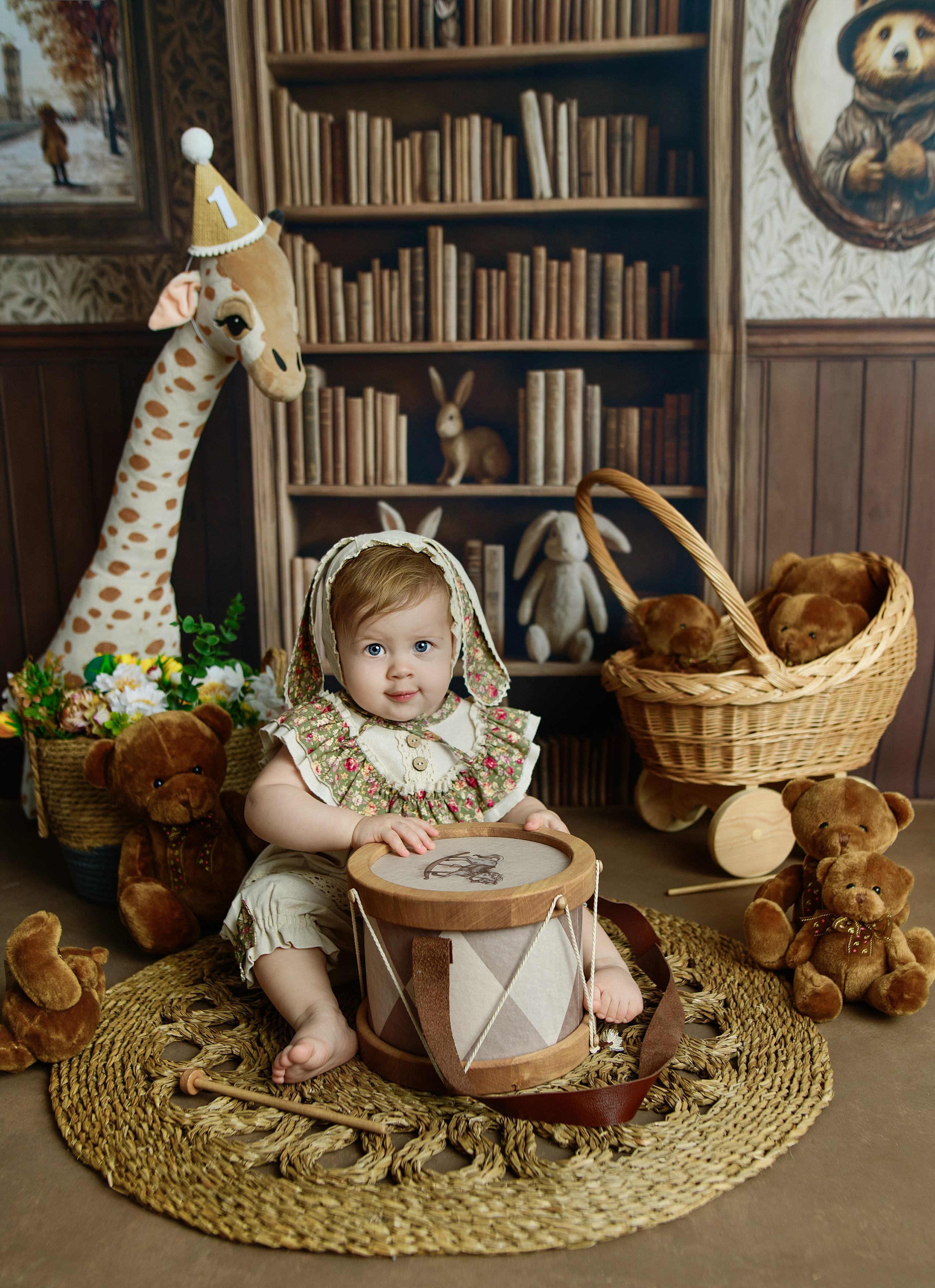 Фотосессия годовалых малышей в Ярославле. Наталья Михайлова Фотограф новорожденных в Ярославле