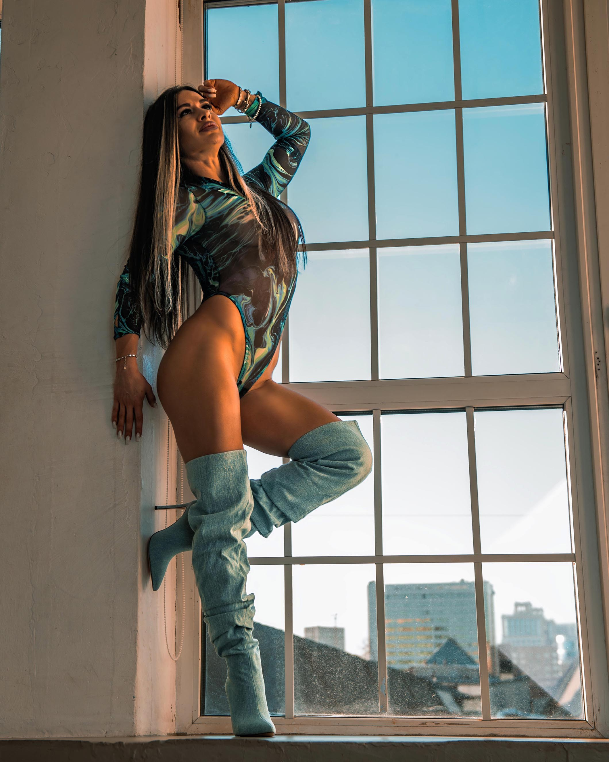 Профессиональная фотосессия для фитнес-моделей. Фитнес и спортивный фотограф Москва