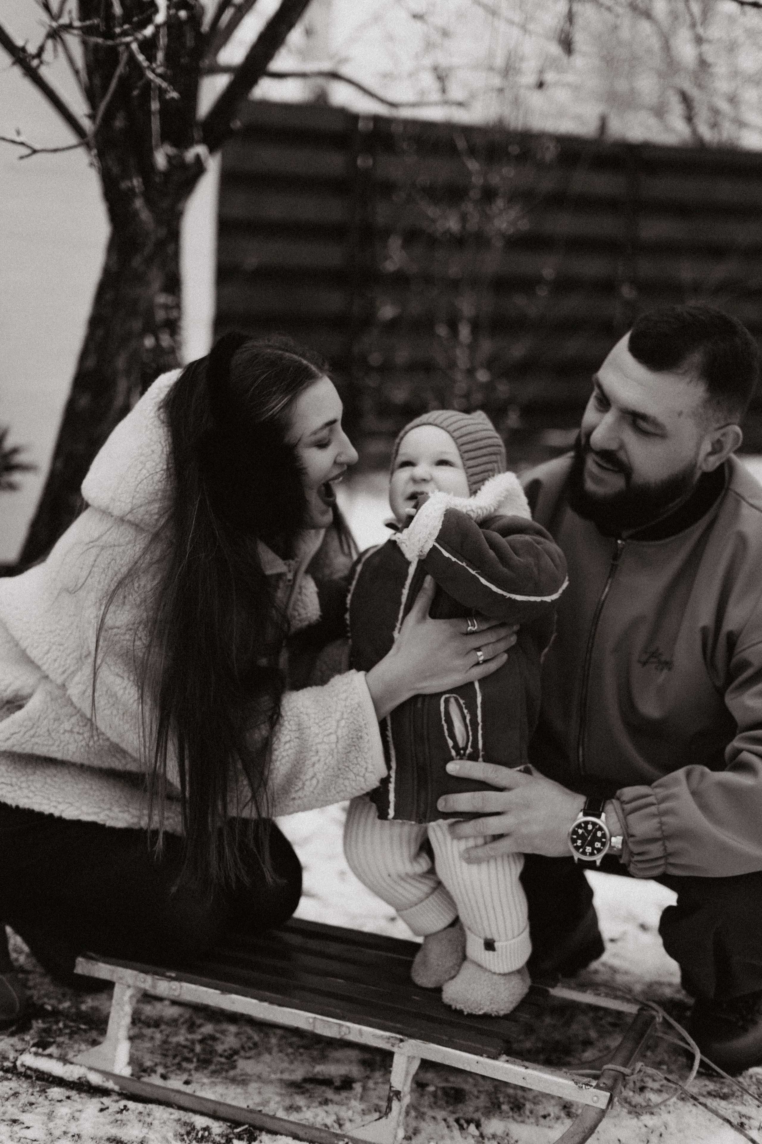 Новый год на даче. Семейный фотограф в Челябинске Юлия Короткова