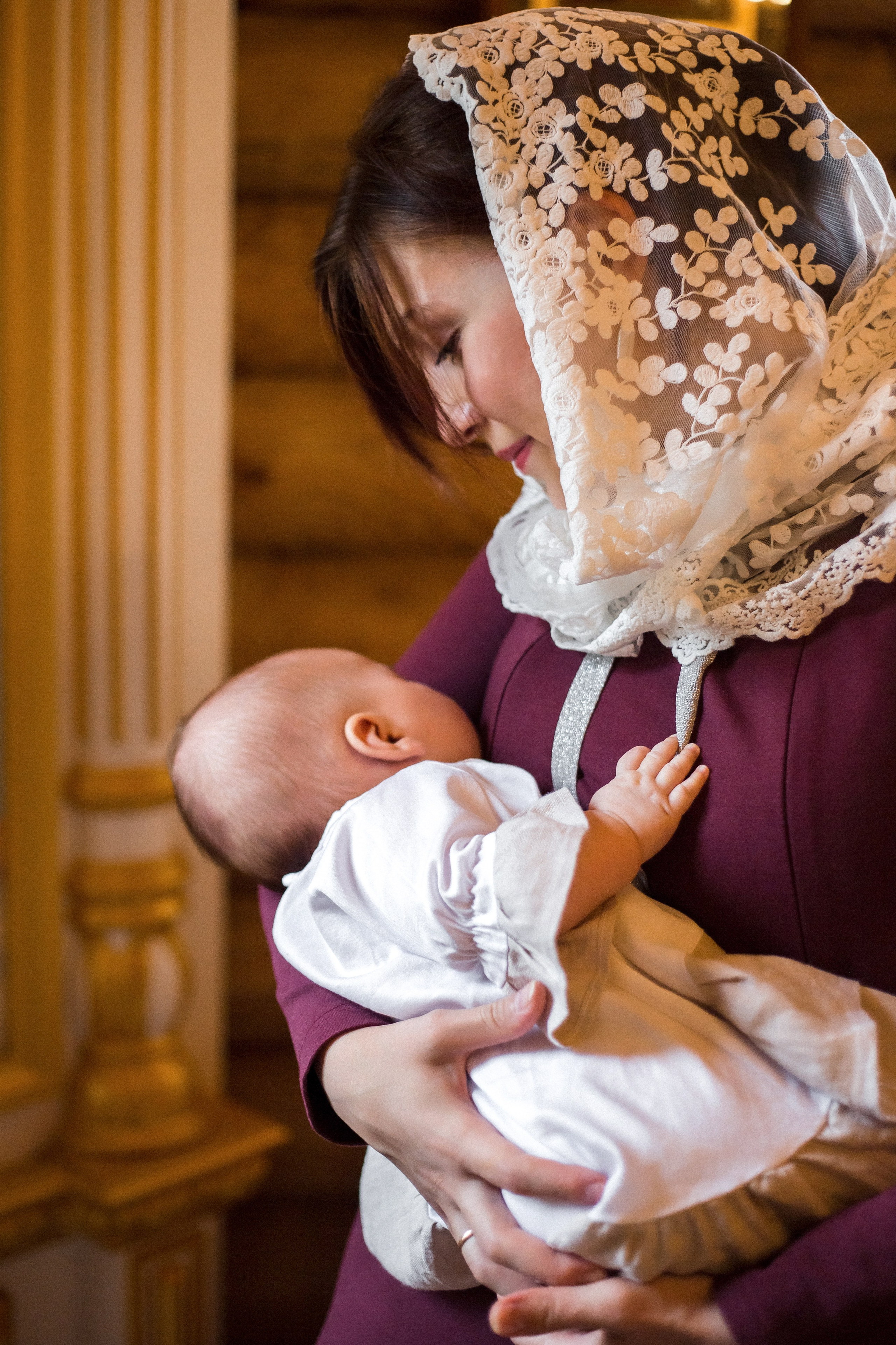 Таинство Крещения Ксении. Портретный, семейный, свадебный фотограф в Брянске Маргарита Василькова