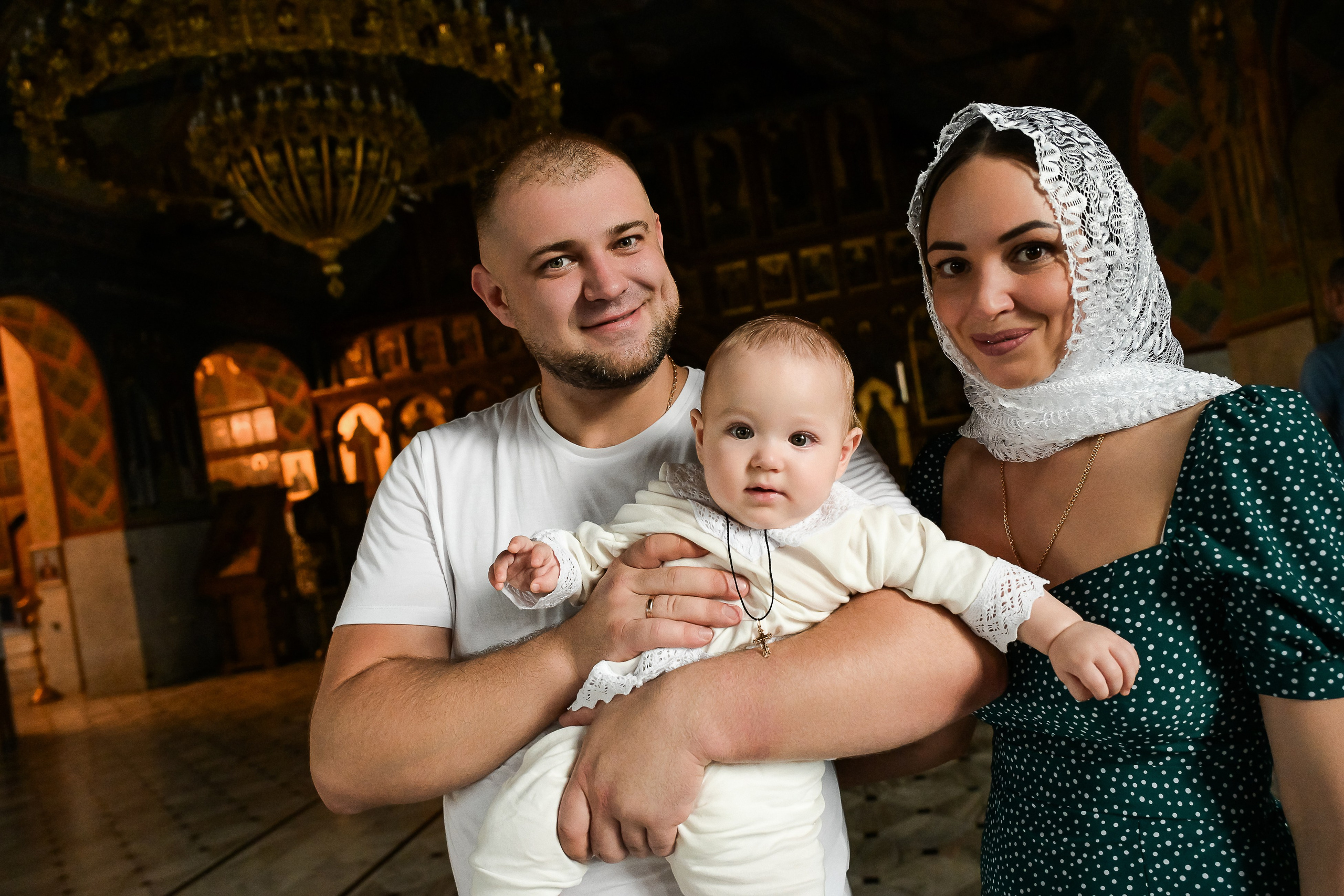 Крещение Демида. Семейный фотограф в Самаре Мария Компаниец