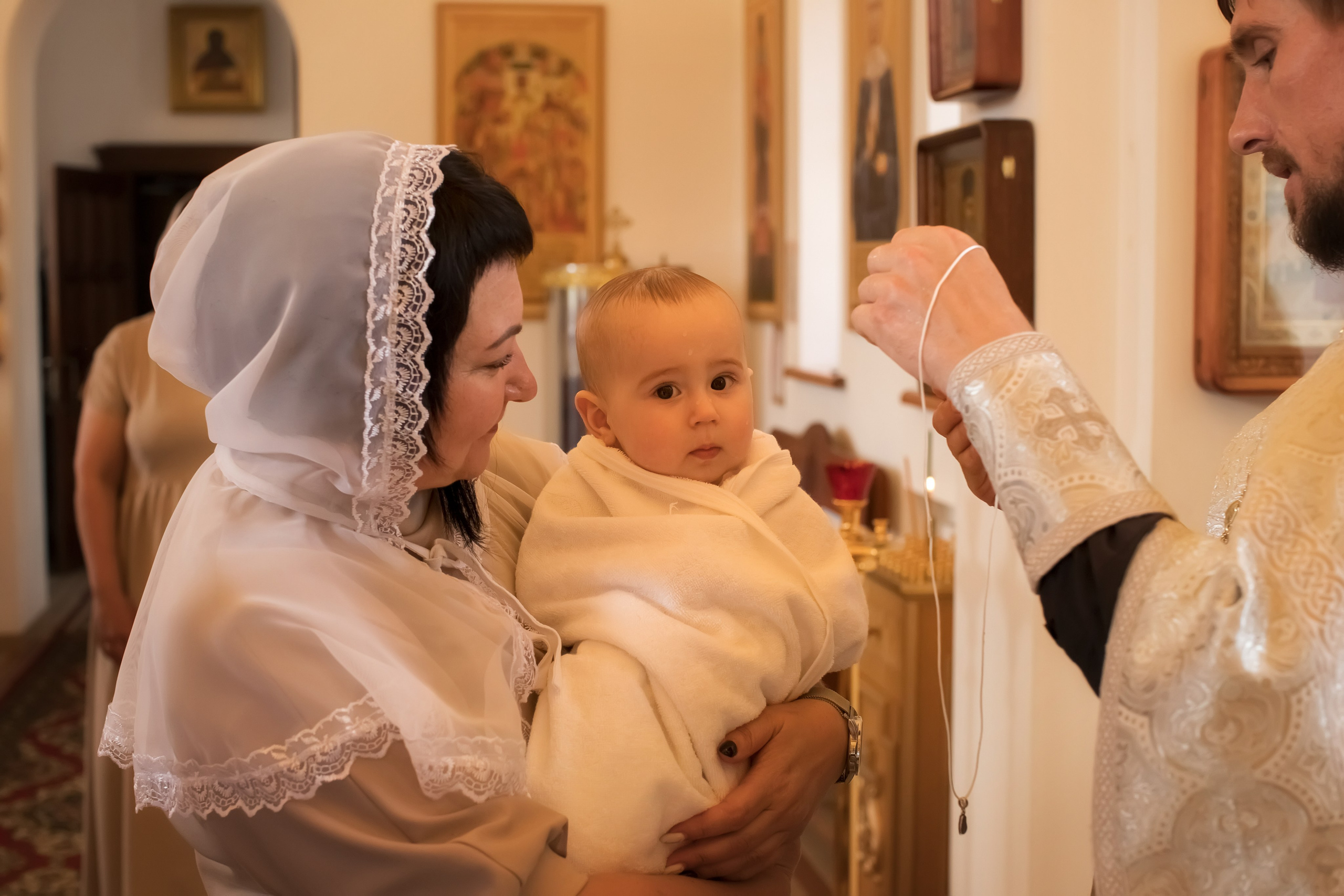 Таинство Крещения Мирона. Семейный и детский фотограф в Саратове Полина Коткина