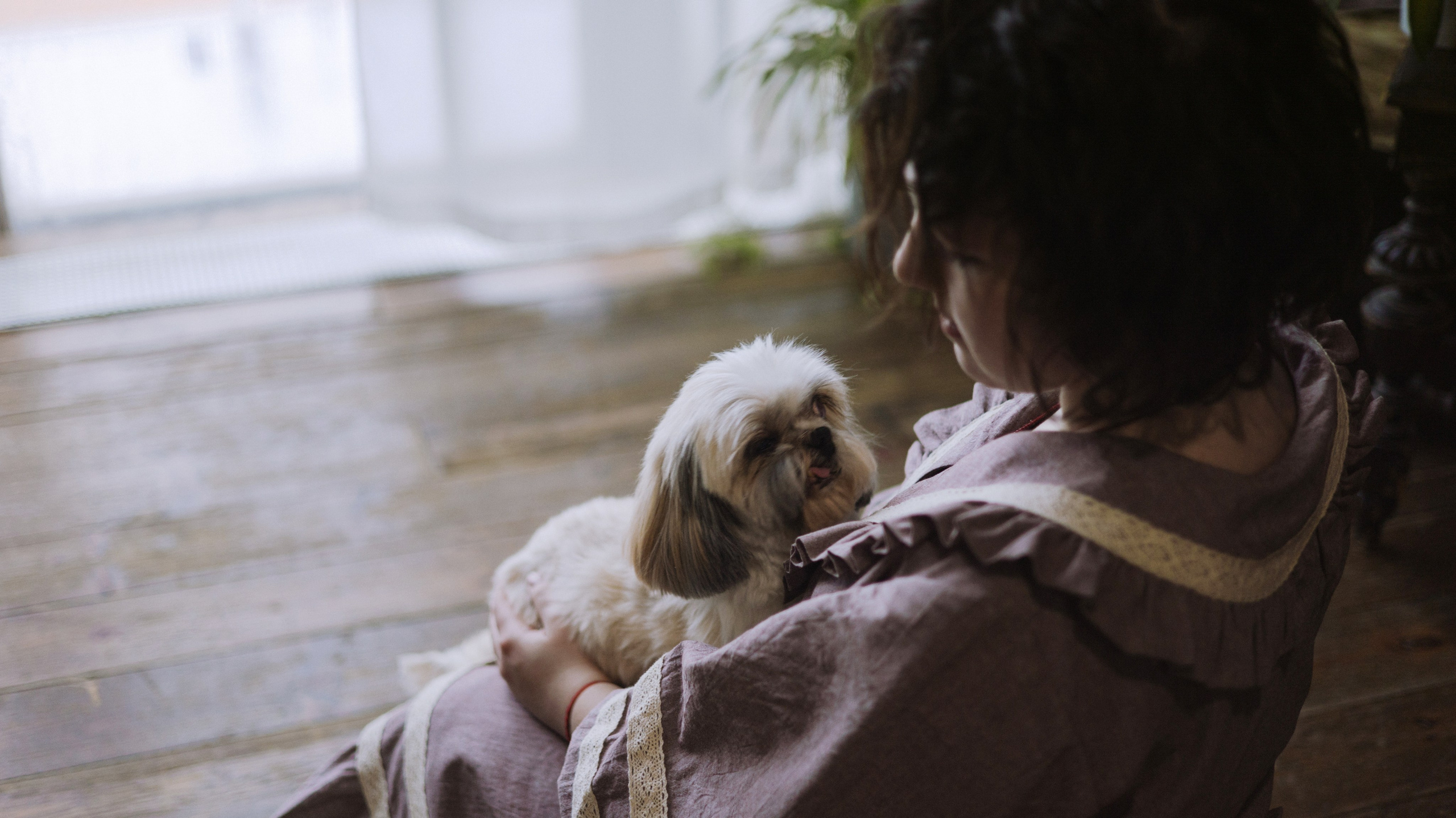 Ирина и Винни. Фотограф-анималист Богданова Полина