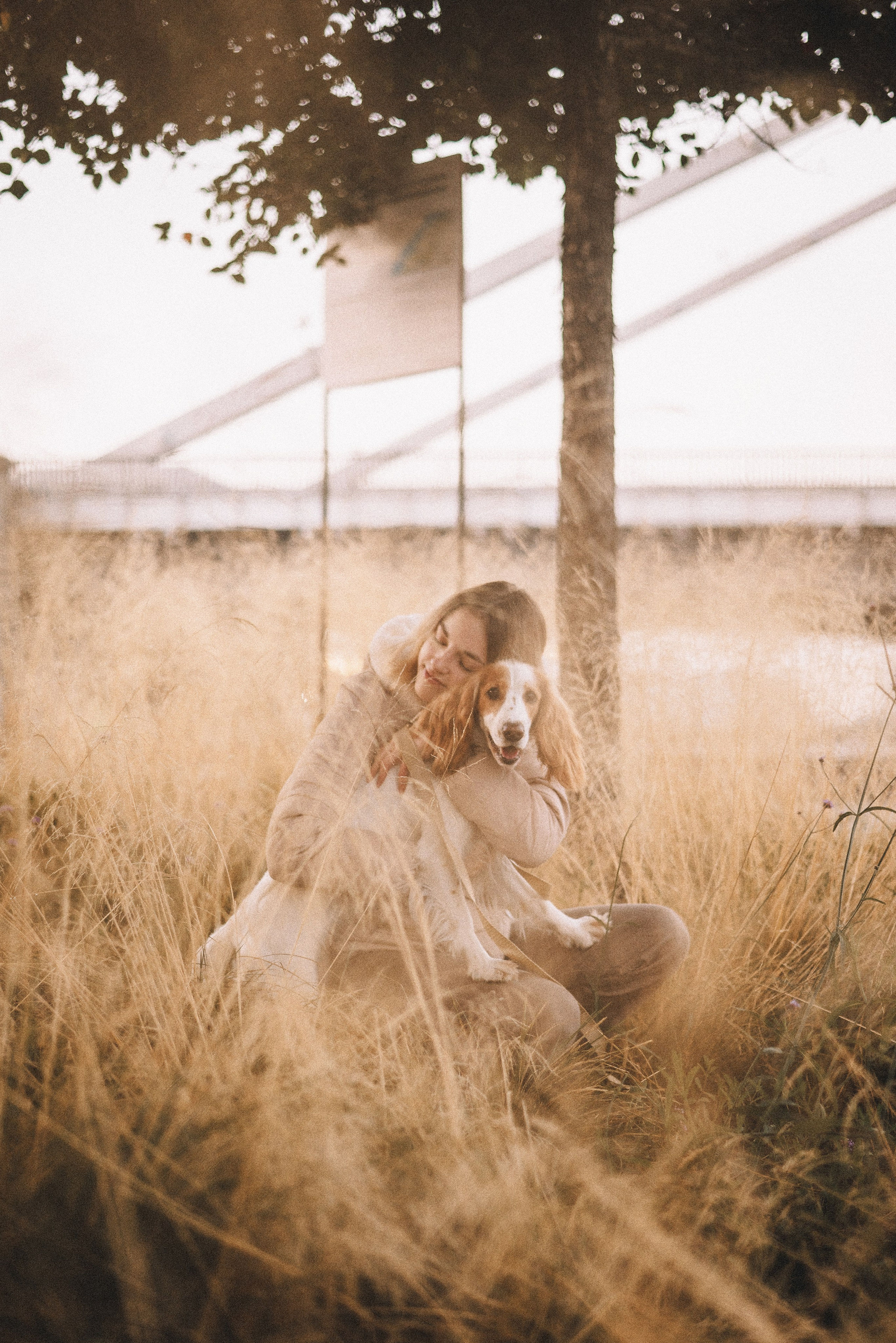Маша и Вега. Фотограф-анималист Богданова Полина