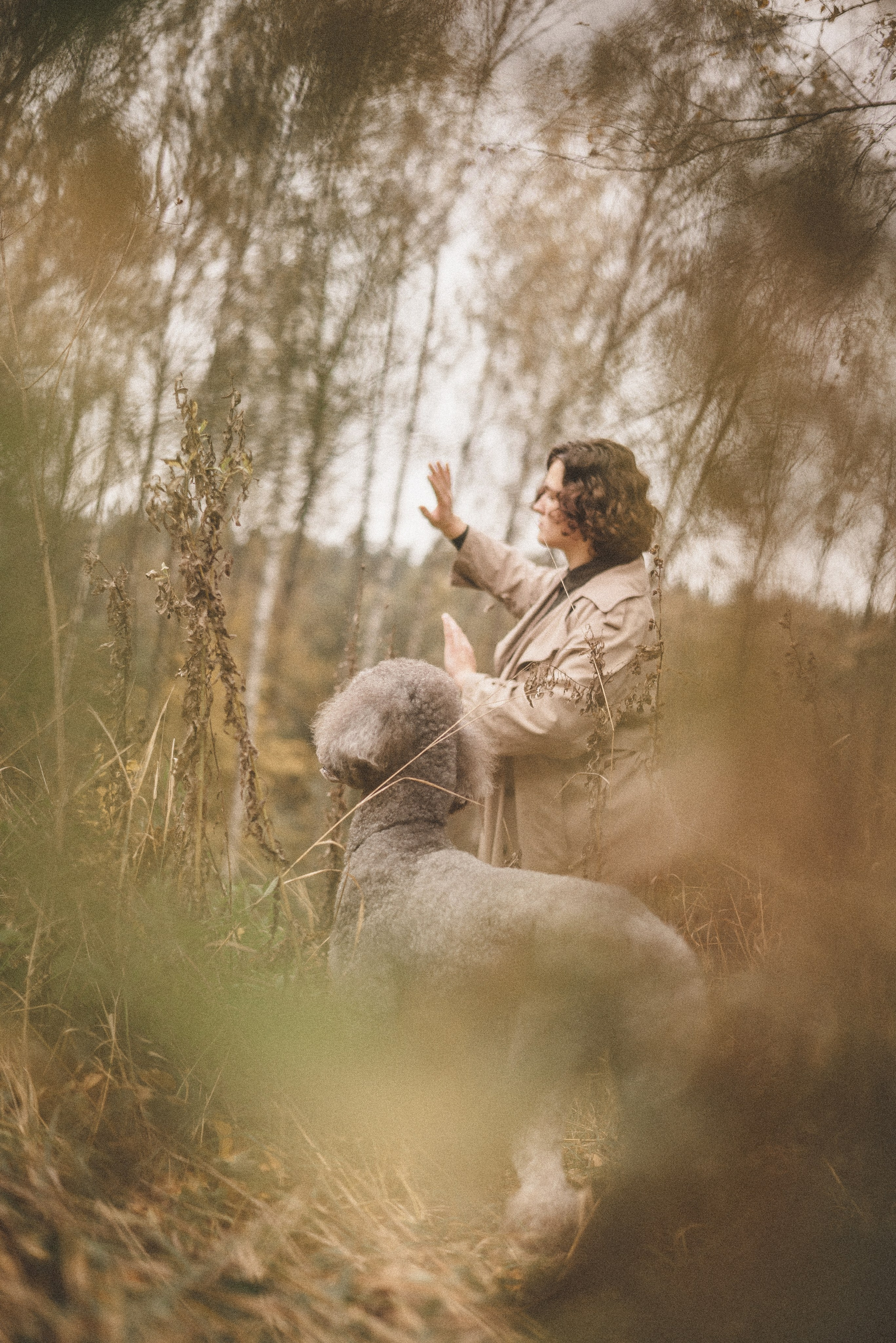Алёна и Смоки. Фотограф-анималист Богданова Полина