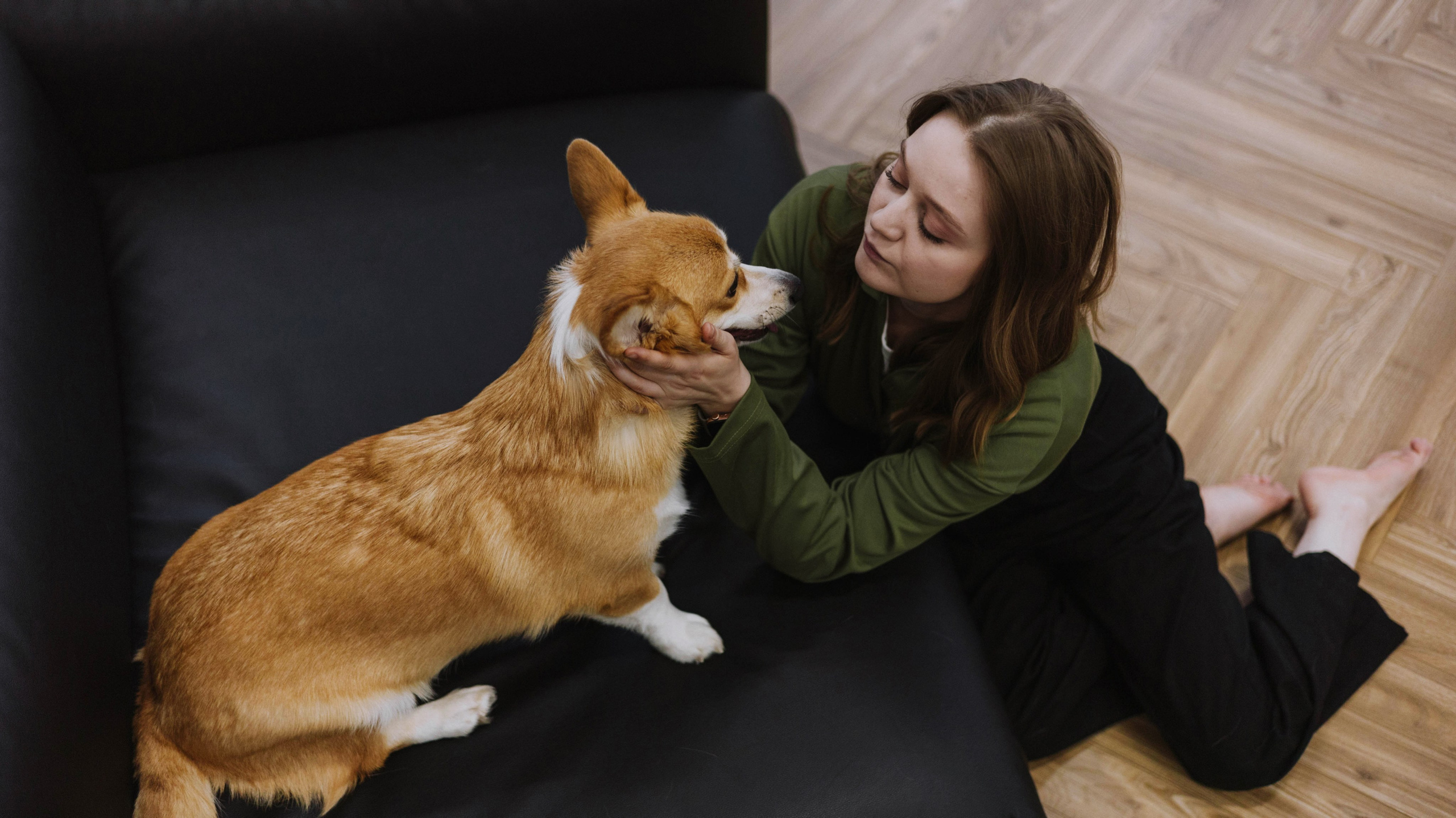 Настя и Мия. Фотограф-анималист Богданова Полина