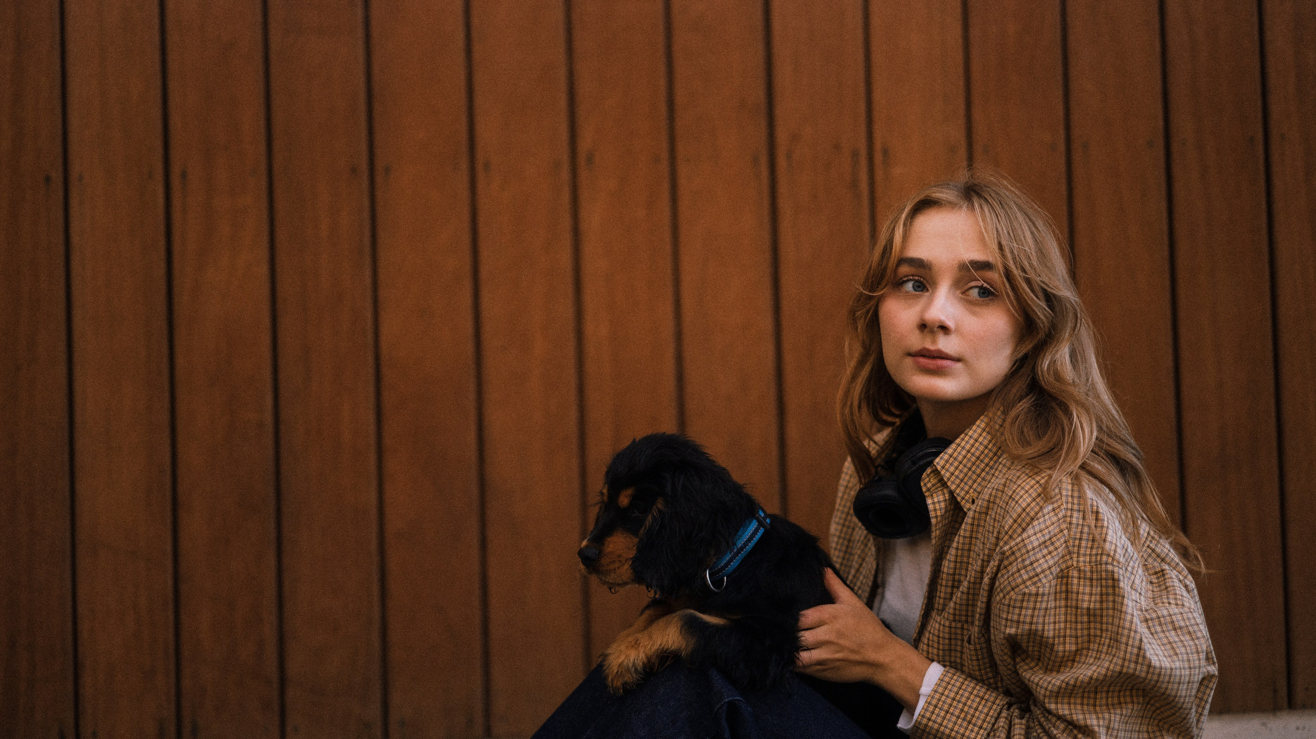 Аня и Ривер. Фотограф-анималист Богданова Полина