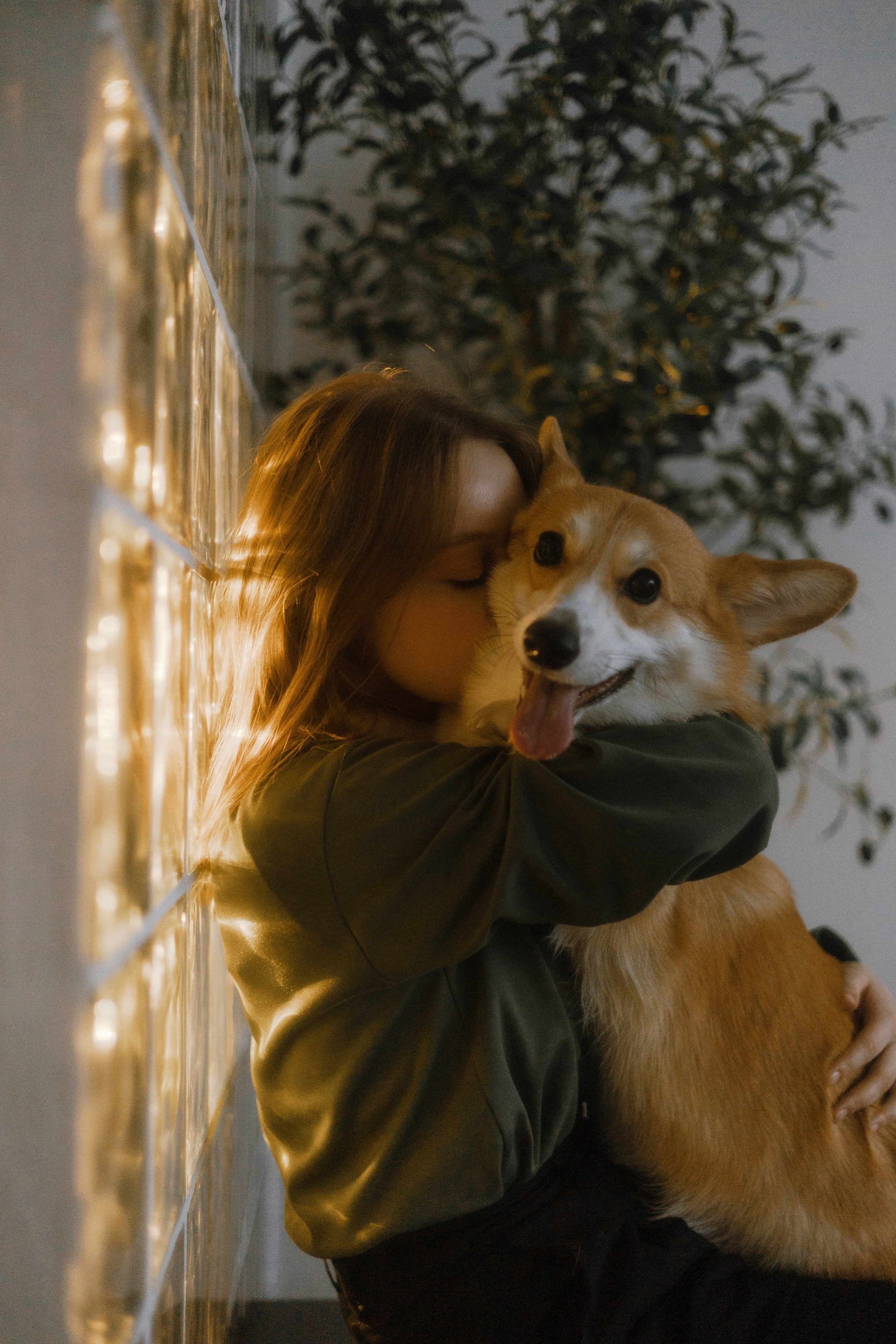 Настя и Мия. Фотограф-анималист Богданова Полина