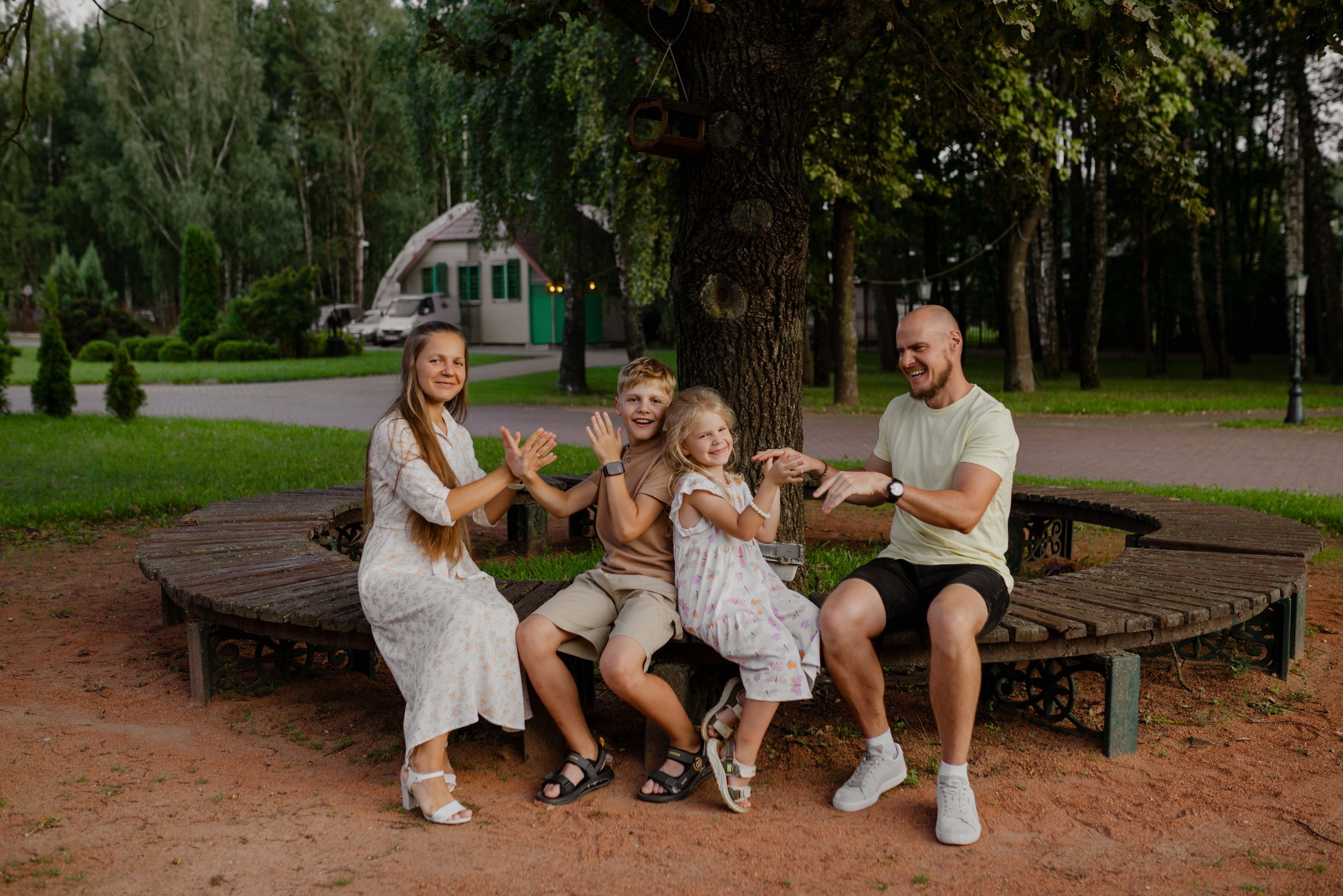 Светлана и ее семья. Свадебный фотограф в городе Минск Крохмалюк Анна