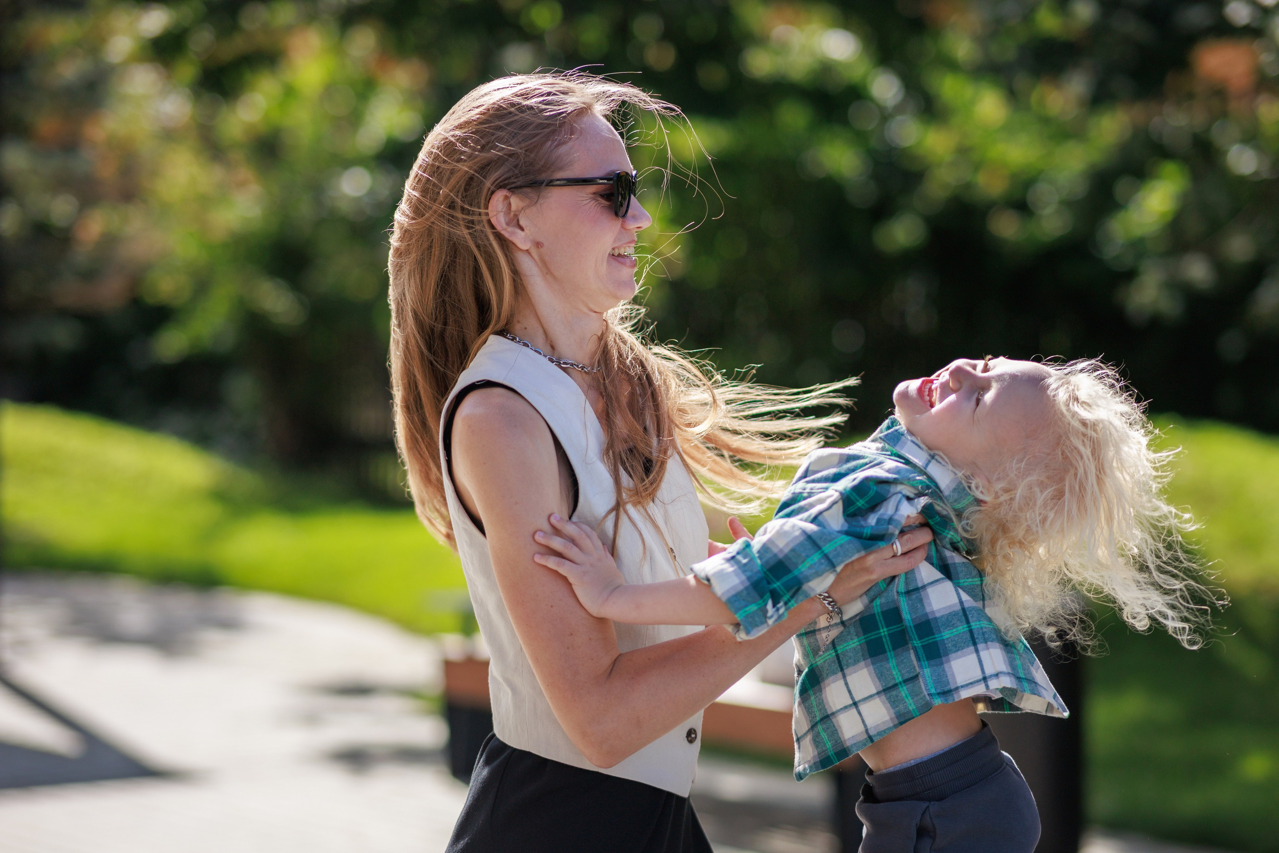 Семейная фотосессия на прогулке в Москве