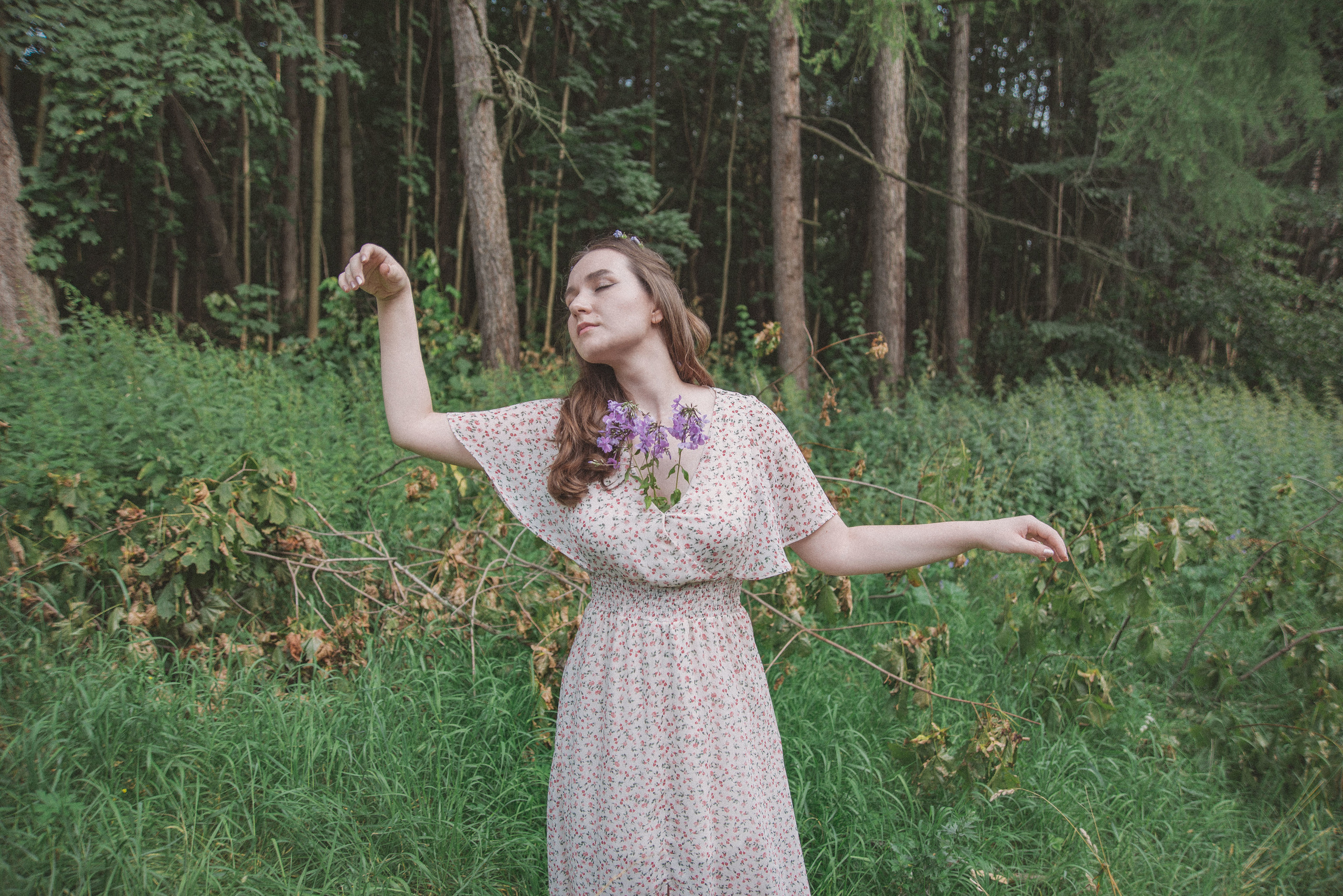 Amid the flowers. Фотограф в Москве Елена Брылева