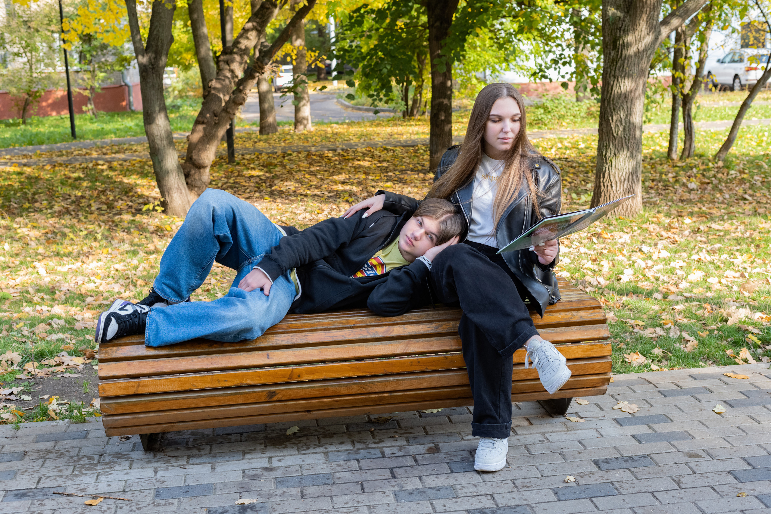 Уличная фотосессия на выпускной альбом. Выпускные альбомы в Подольске Москве и МО