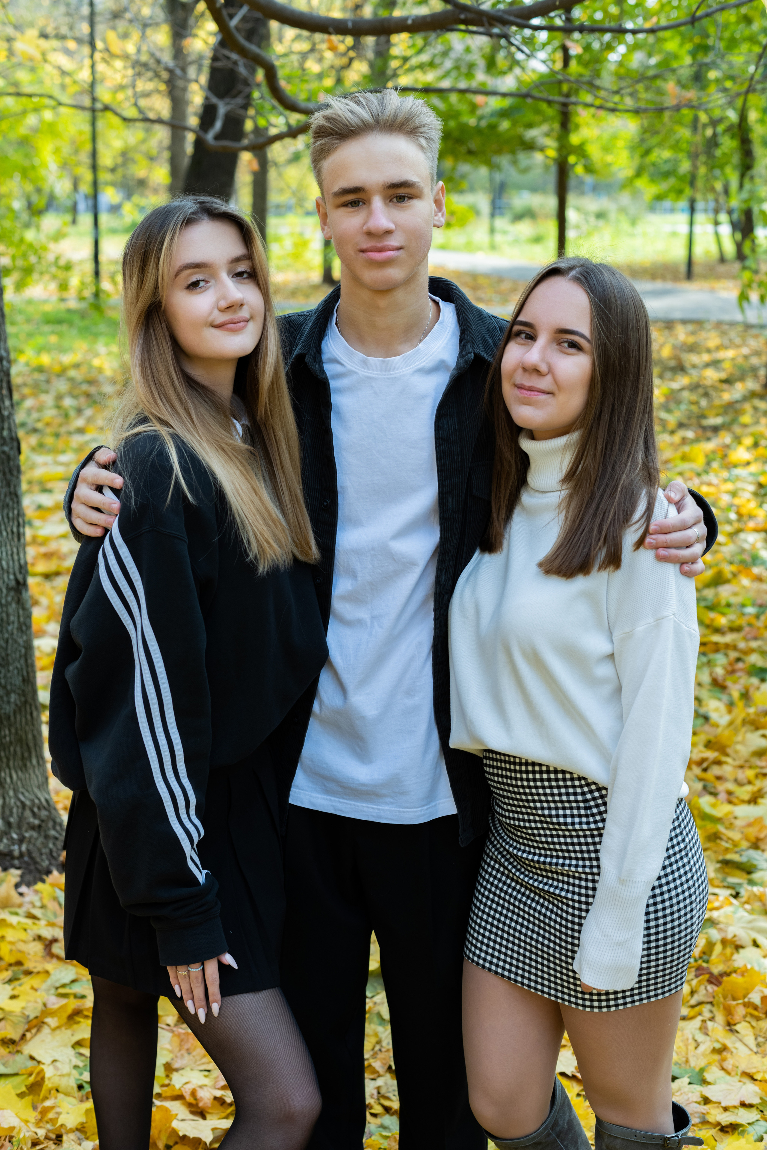 Уличная фотосессия на выпускной альбом. Выпускные альбомы в Подольске Москве и МО