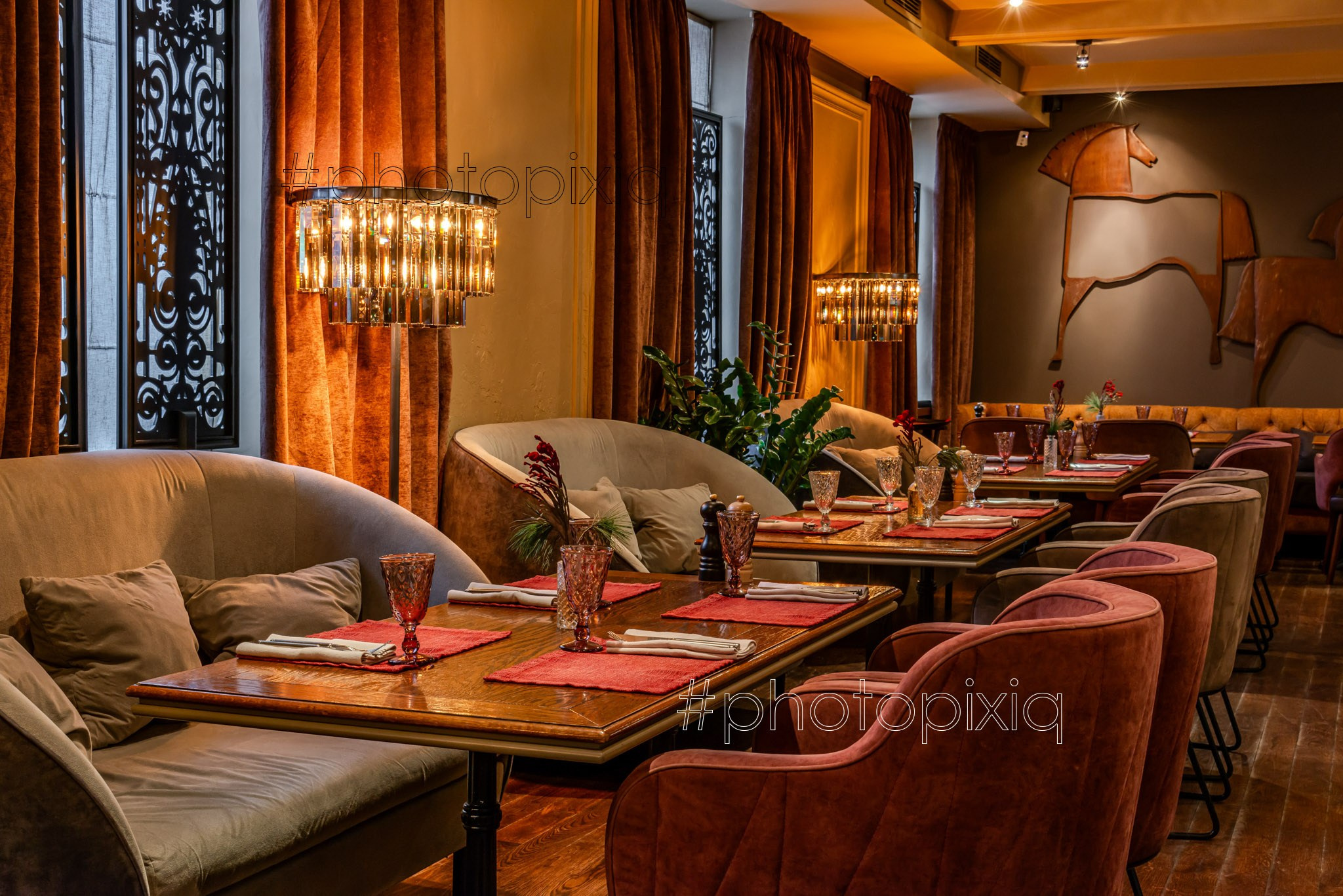 Интерьерная съёмка ресторана MARANI в Жуковке. Интерьерная съёмка и виртуальные туры — Интерьерный фотограф Кузнецов Сергей (photopixiq)