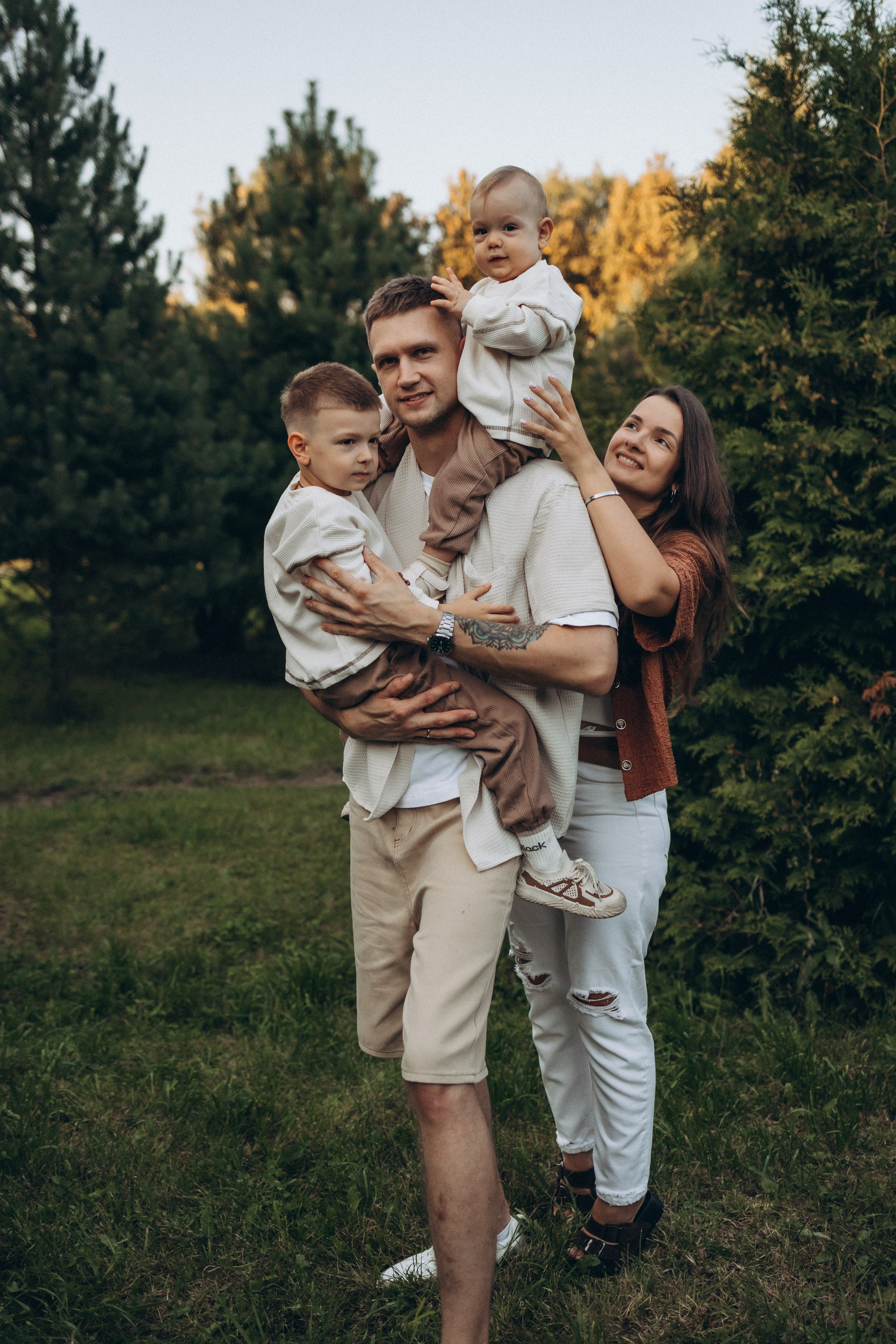 Марина, Семён, Арсений, Артём. Фотограф Нижний Новгород