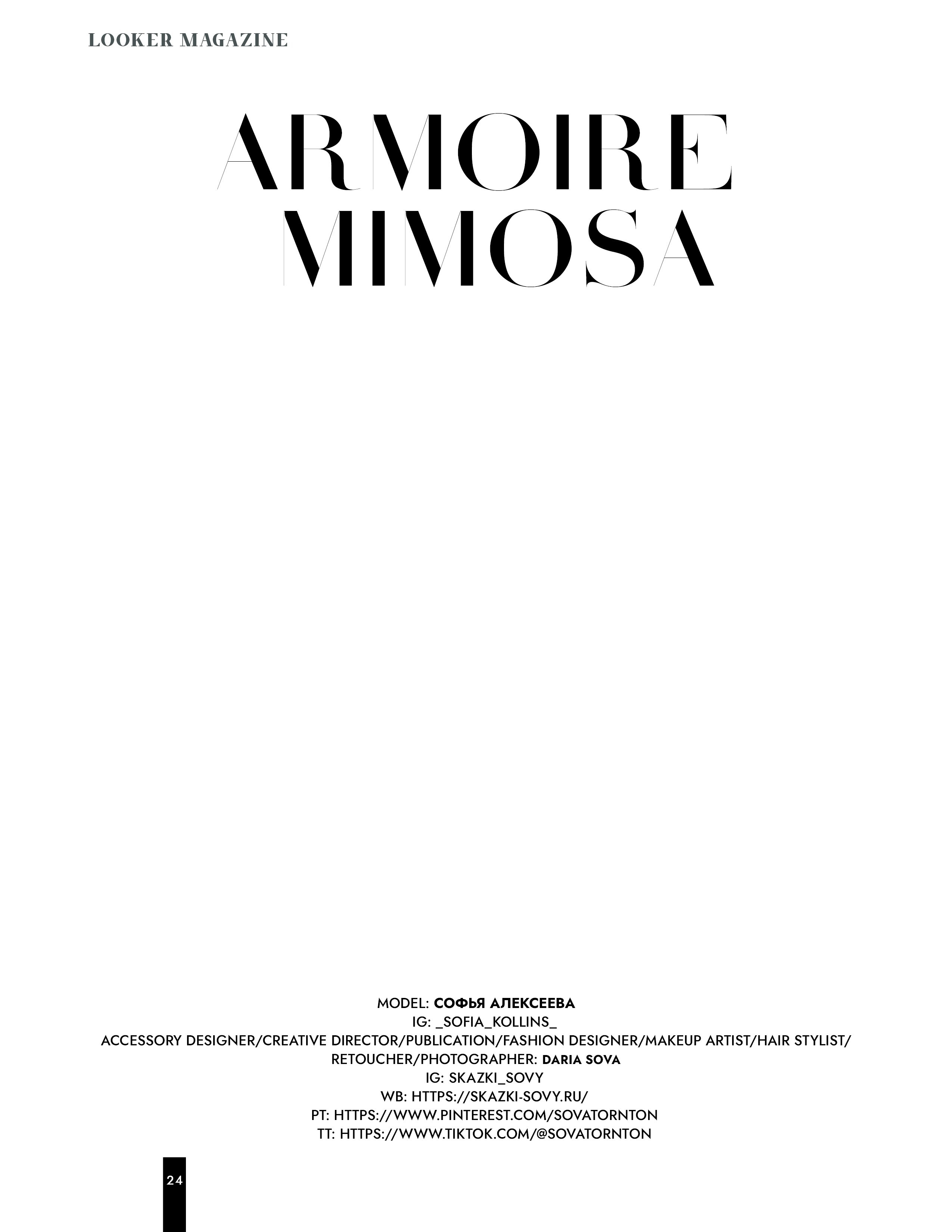 Публикации в журналах. Фотографиня и создательница сказок Дарья Сова