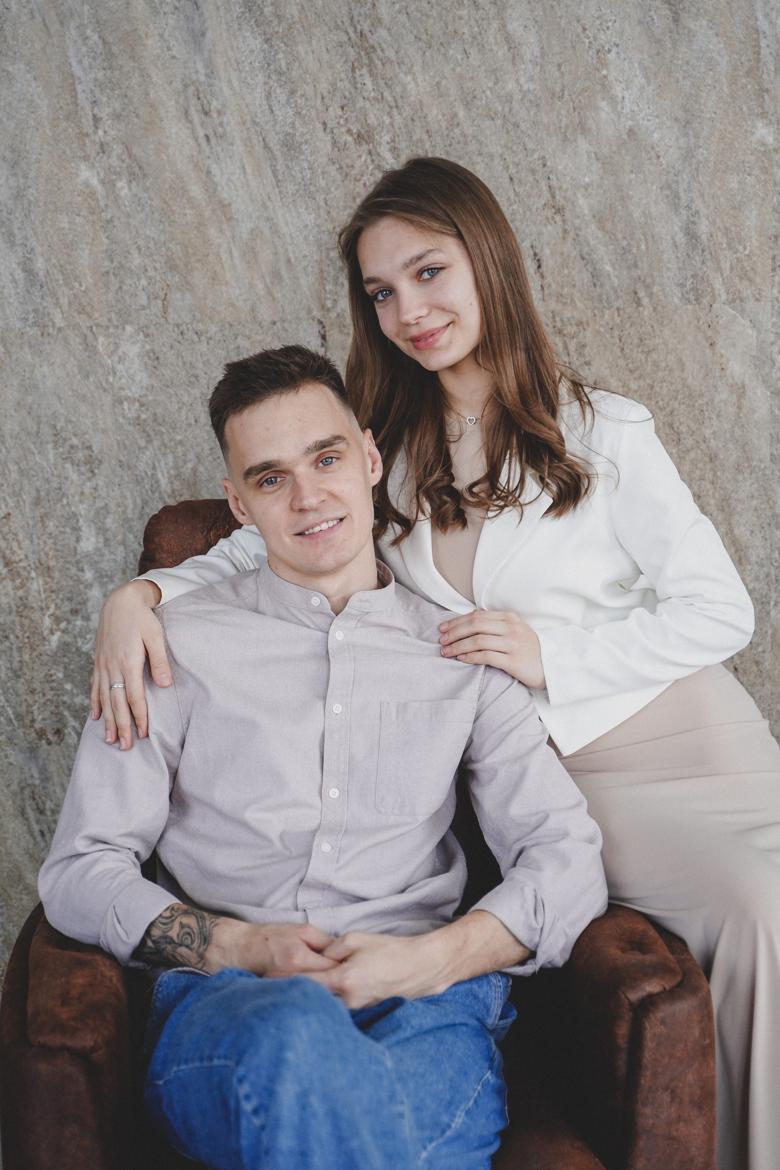 Фотосессия большой семьи в студии. Семейный и женский фотограф в Краснодаре Анастасия Приймак