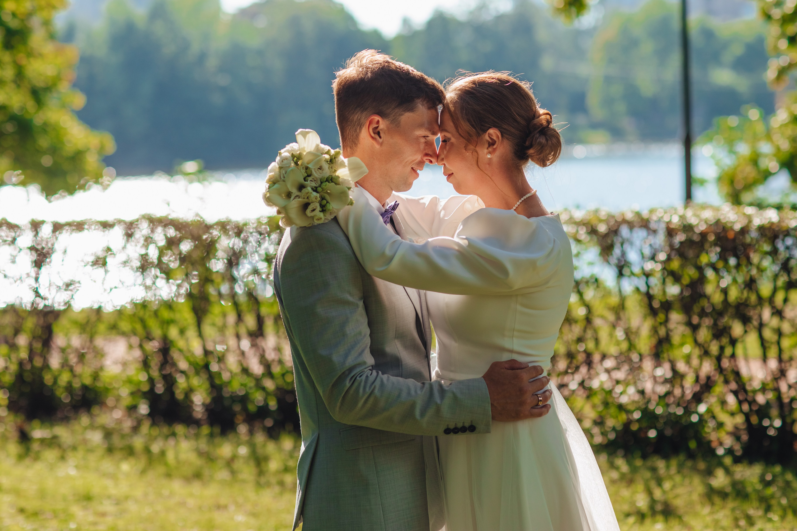 Александр и Вероника. Регистрация брака в Сестрорецке и прогулка. Свадебный и семейный фотограф в Санкт-Петербурге и Сестрорецке