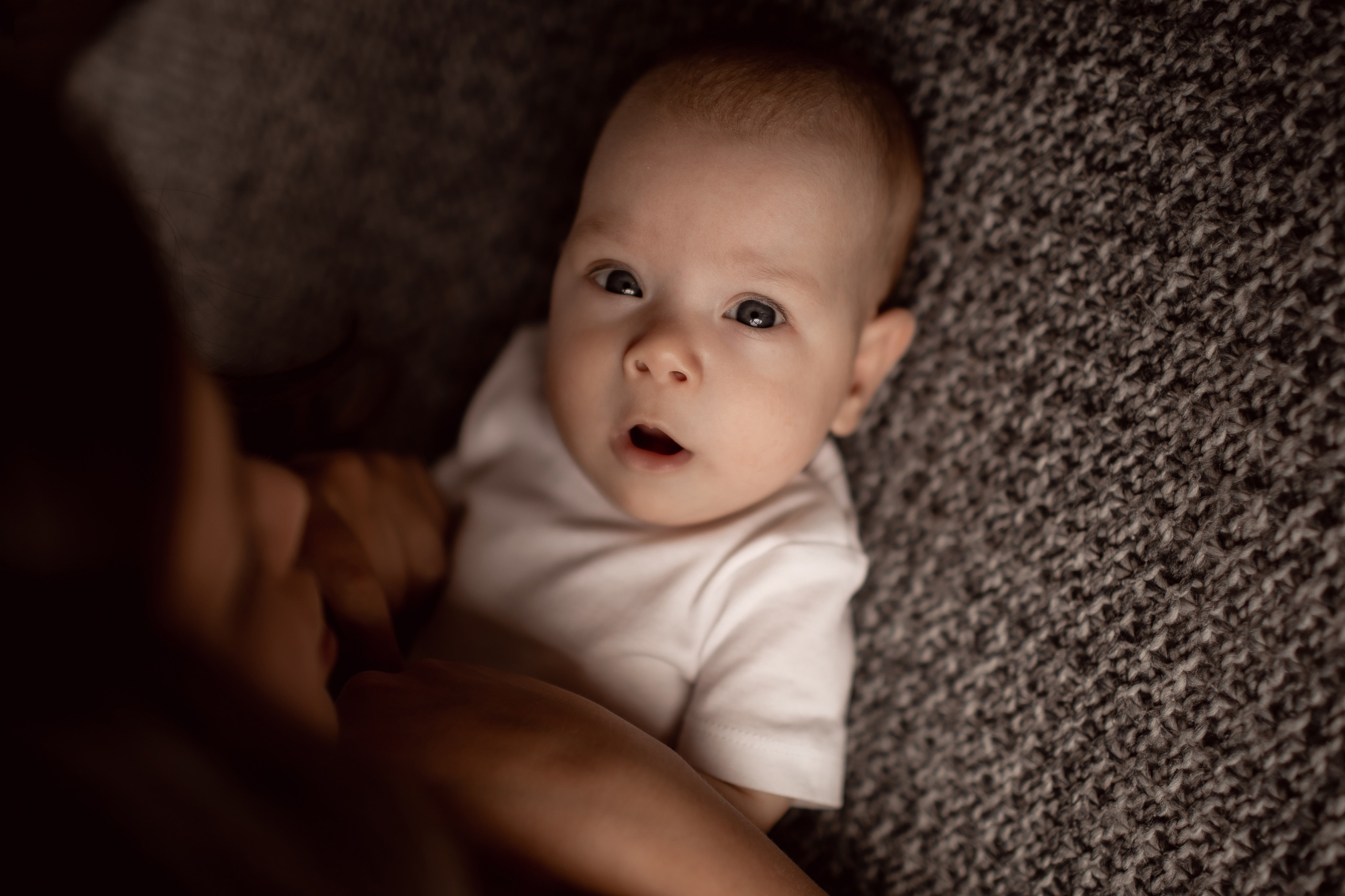 Валерия и Геннадий с крошкой. Семейный фотограф в Москве