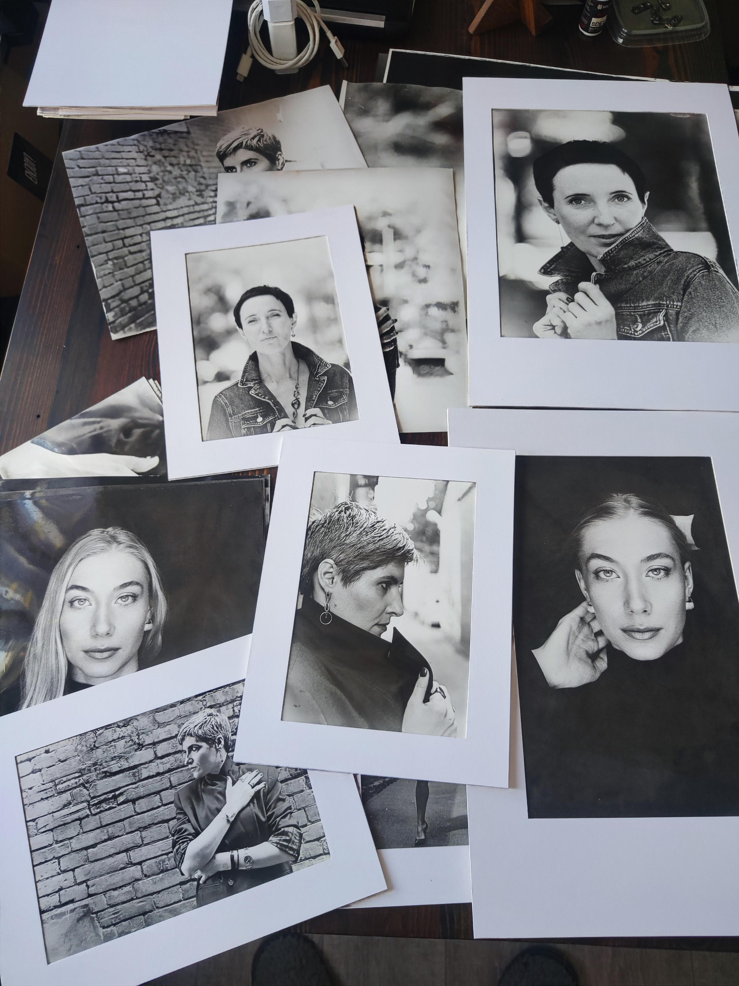 Оформление отпечатков / Design of prints. Портретный фотограф Роман Ларшин