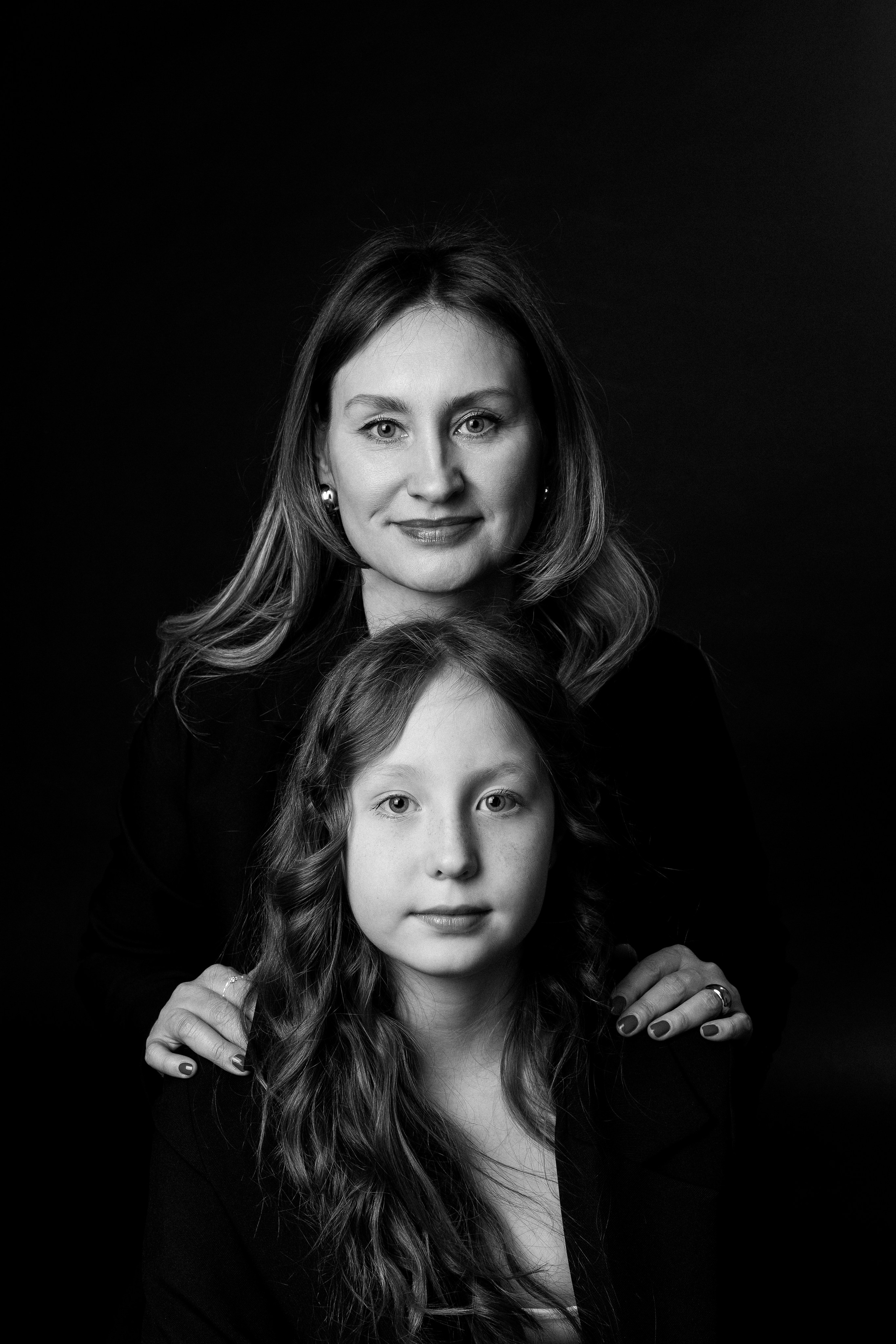 Фотосессия мама и дочка