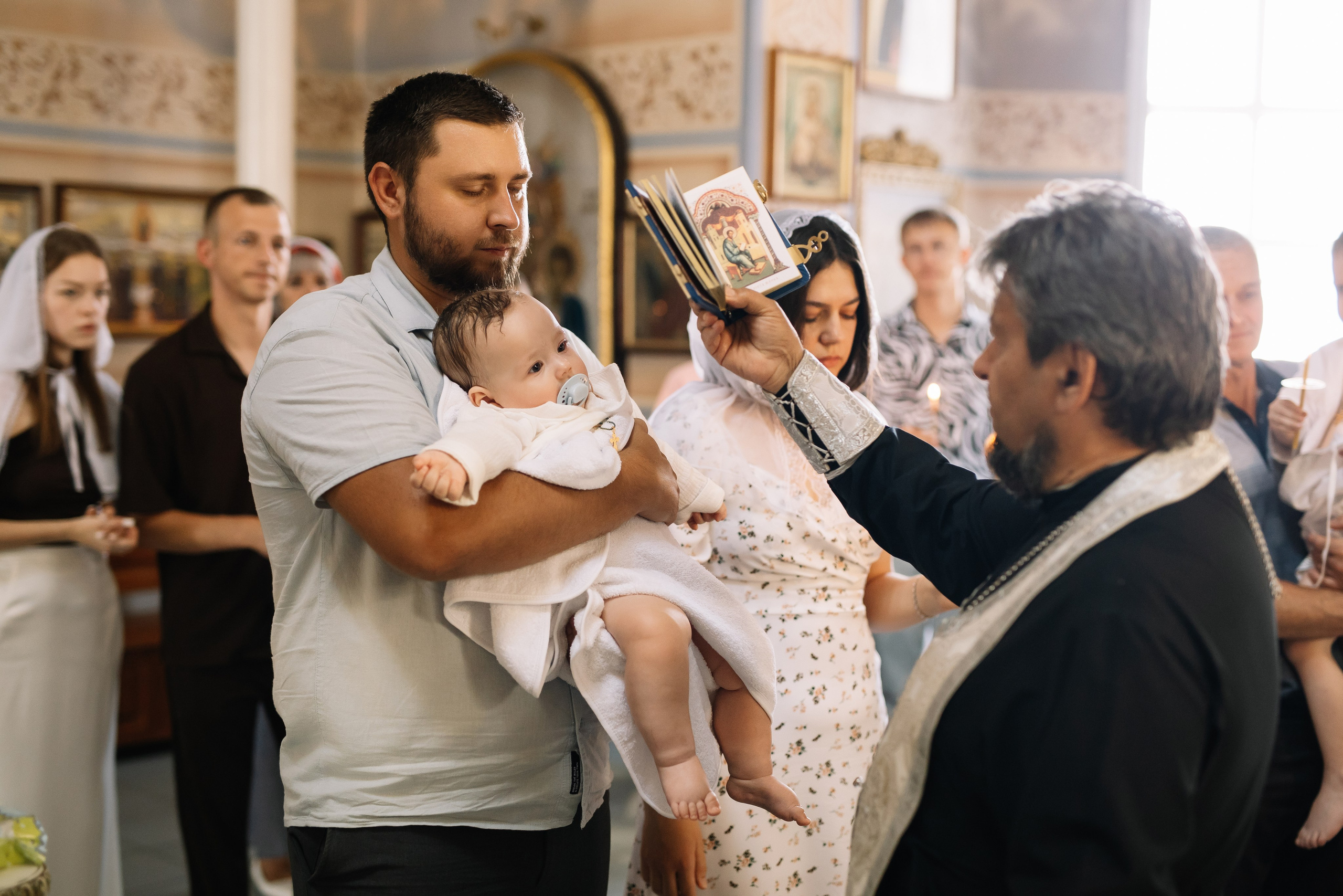 Крещение. Фотограф Юлия Шатохина