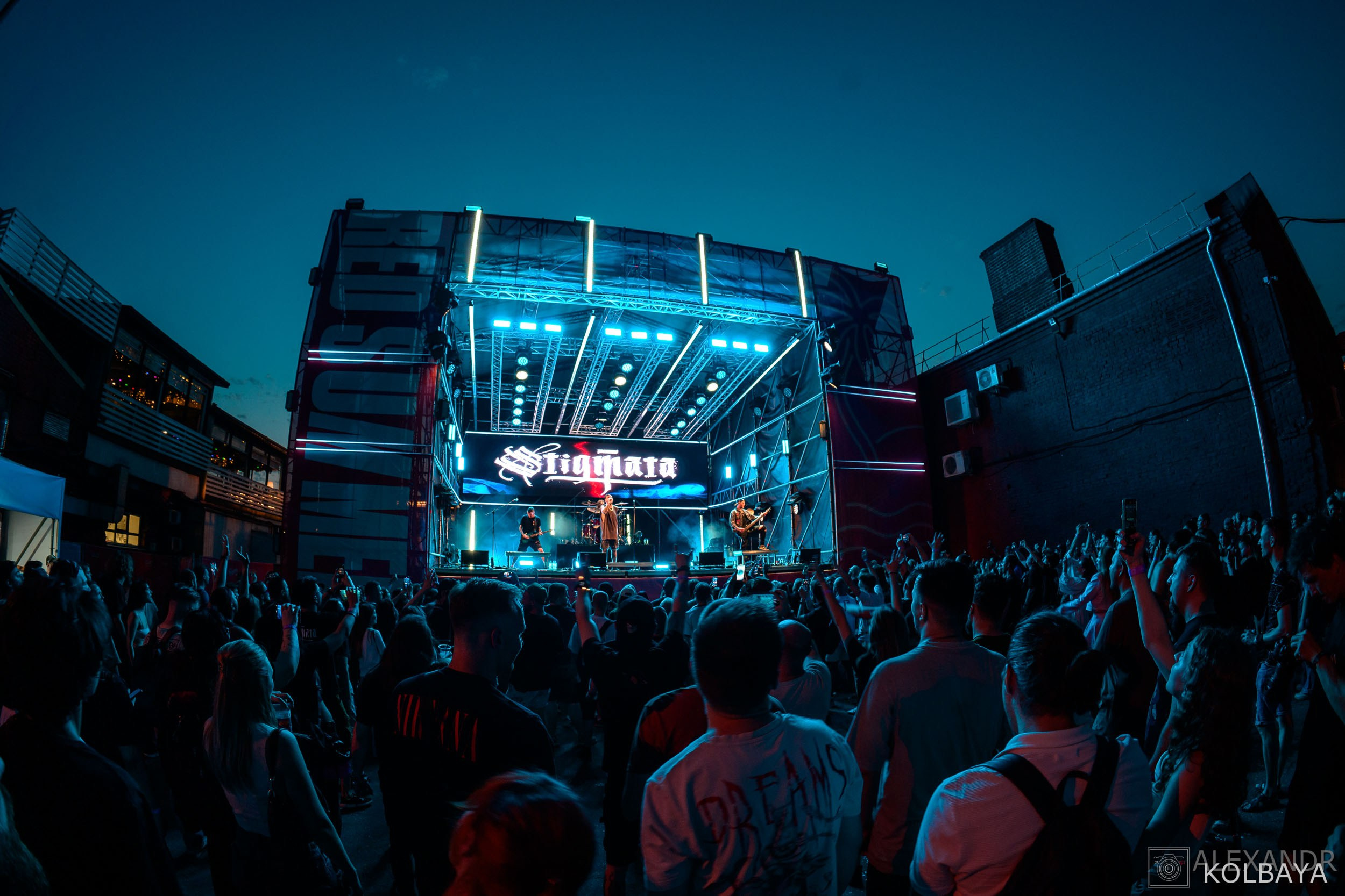 Концерт Stigmata на Red Summer (09.07.2025). Концертный и театральный репортажный фотограф в Москве Александр Колбая