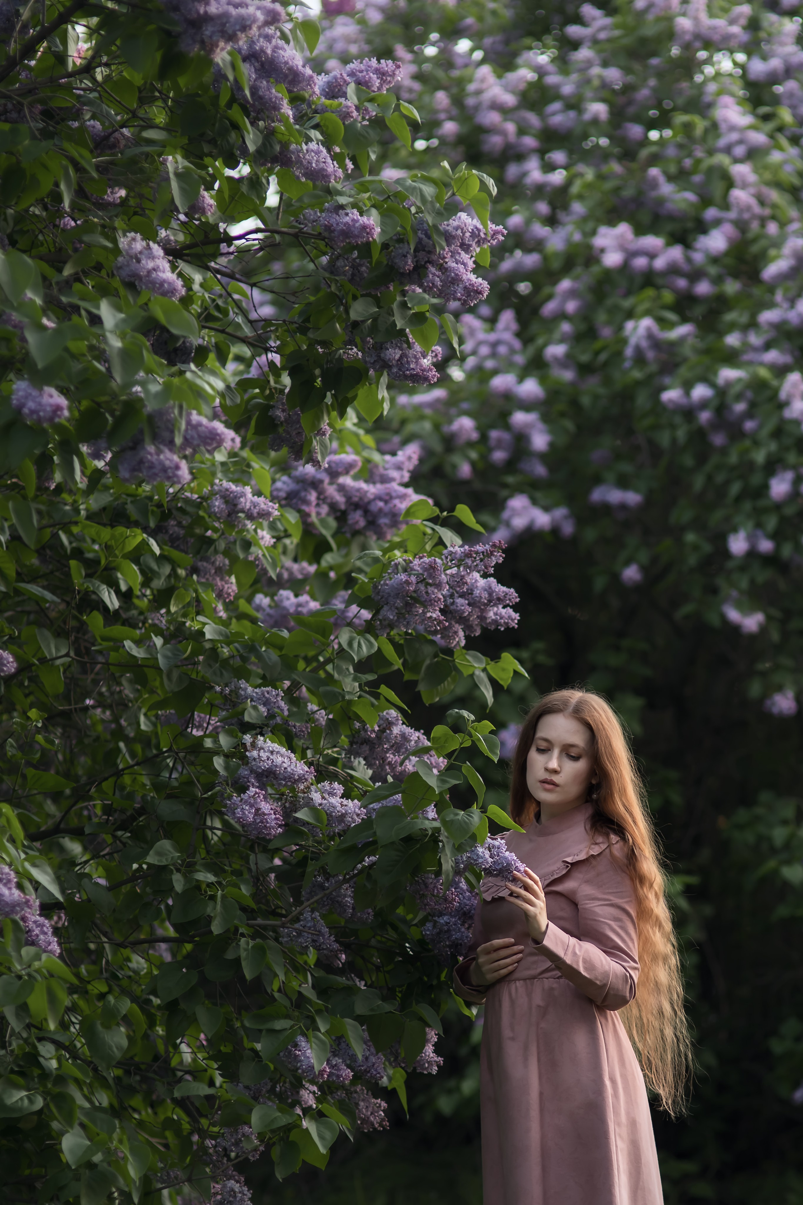 Фотосессия в цветении. Семейный и женский фотограф в Москве Ирина Романова