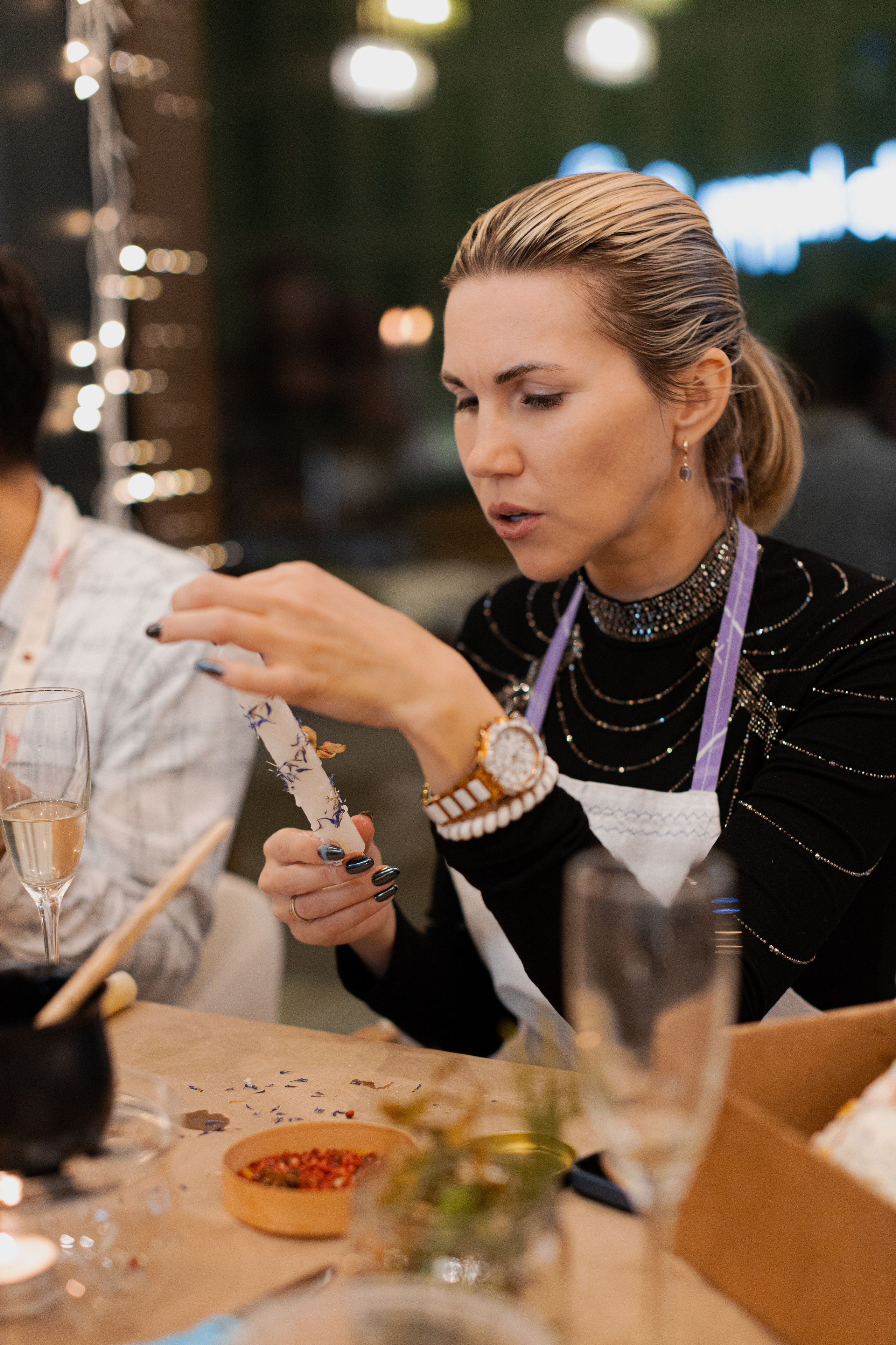 Мк свечи и венок (новогодний корпоратив). Анастасия Ракчеева Художник