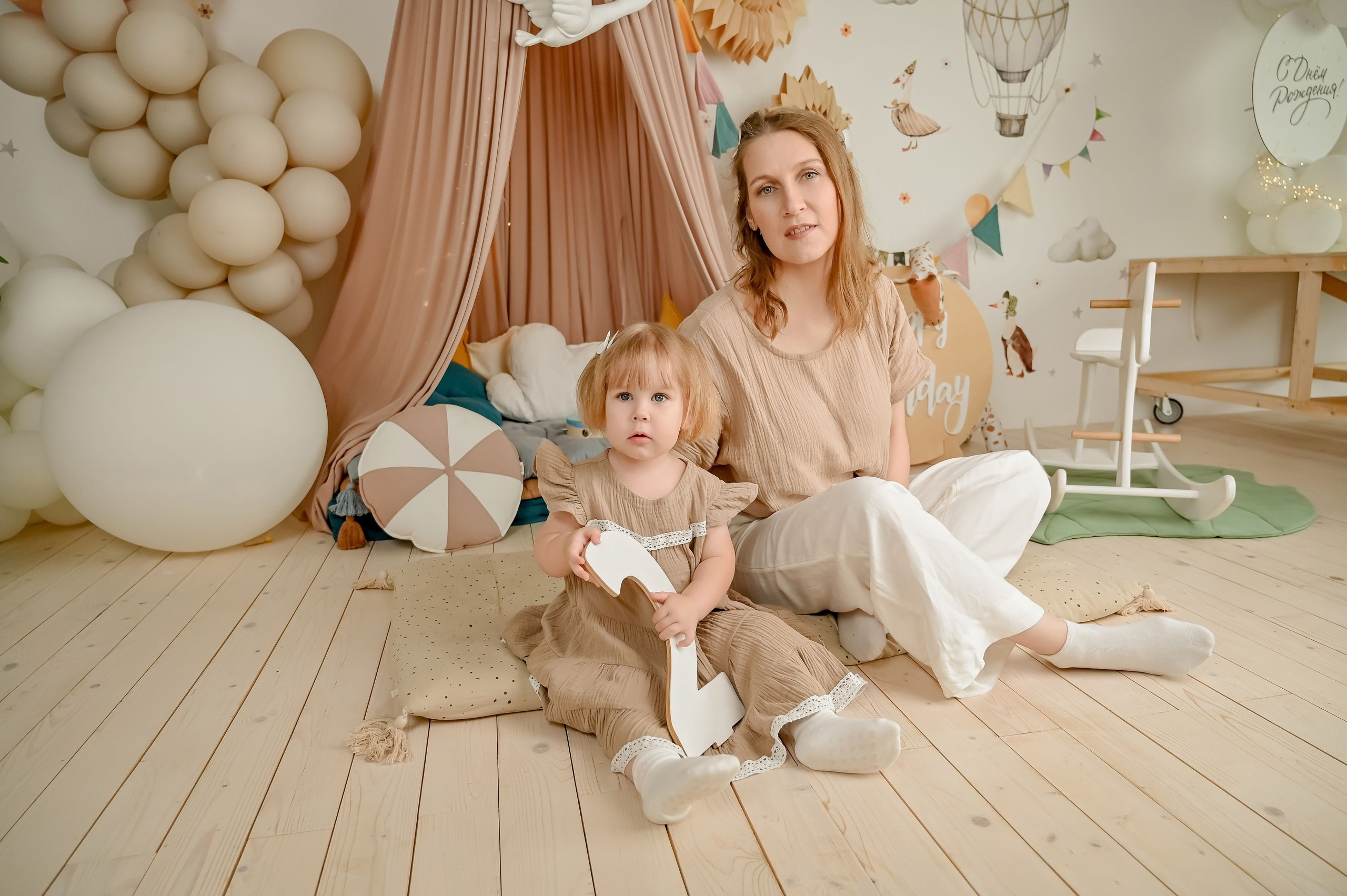 Студийная фотоссессия, 2 годика. Семейный и свадебный фотограф в г. Уфа Динара