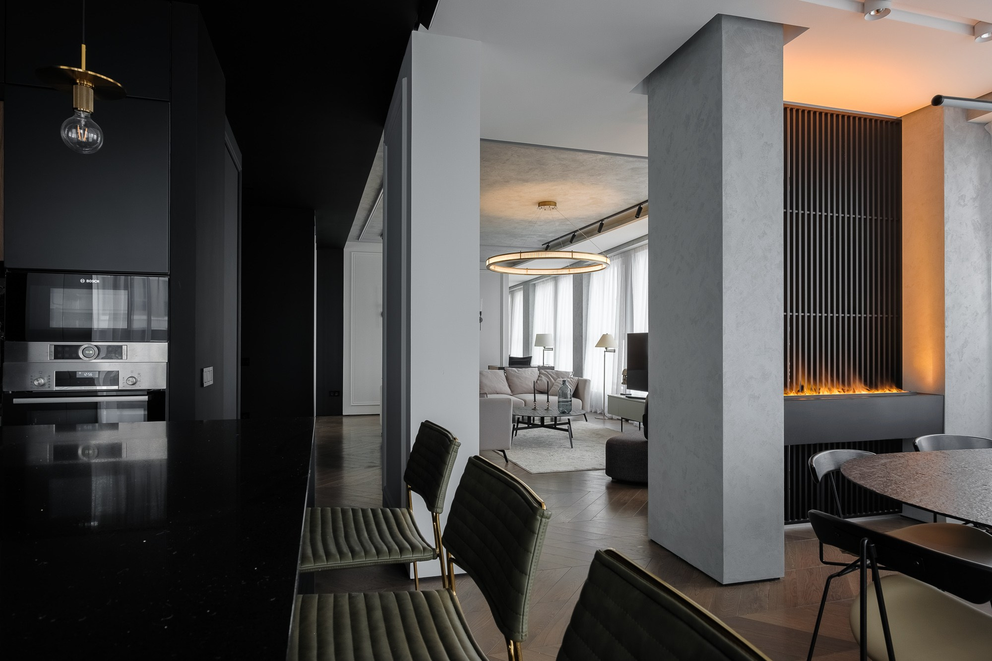 Дизайн квартиры, ЖК Golden City. Интерьерный фотограф и видеограф в Санкт-Петербурге Вадим Балбашевский