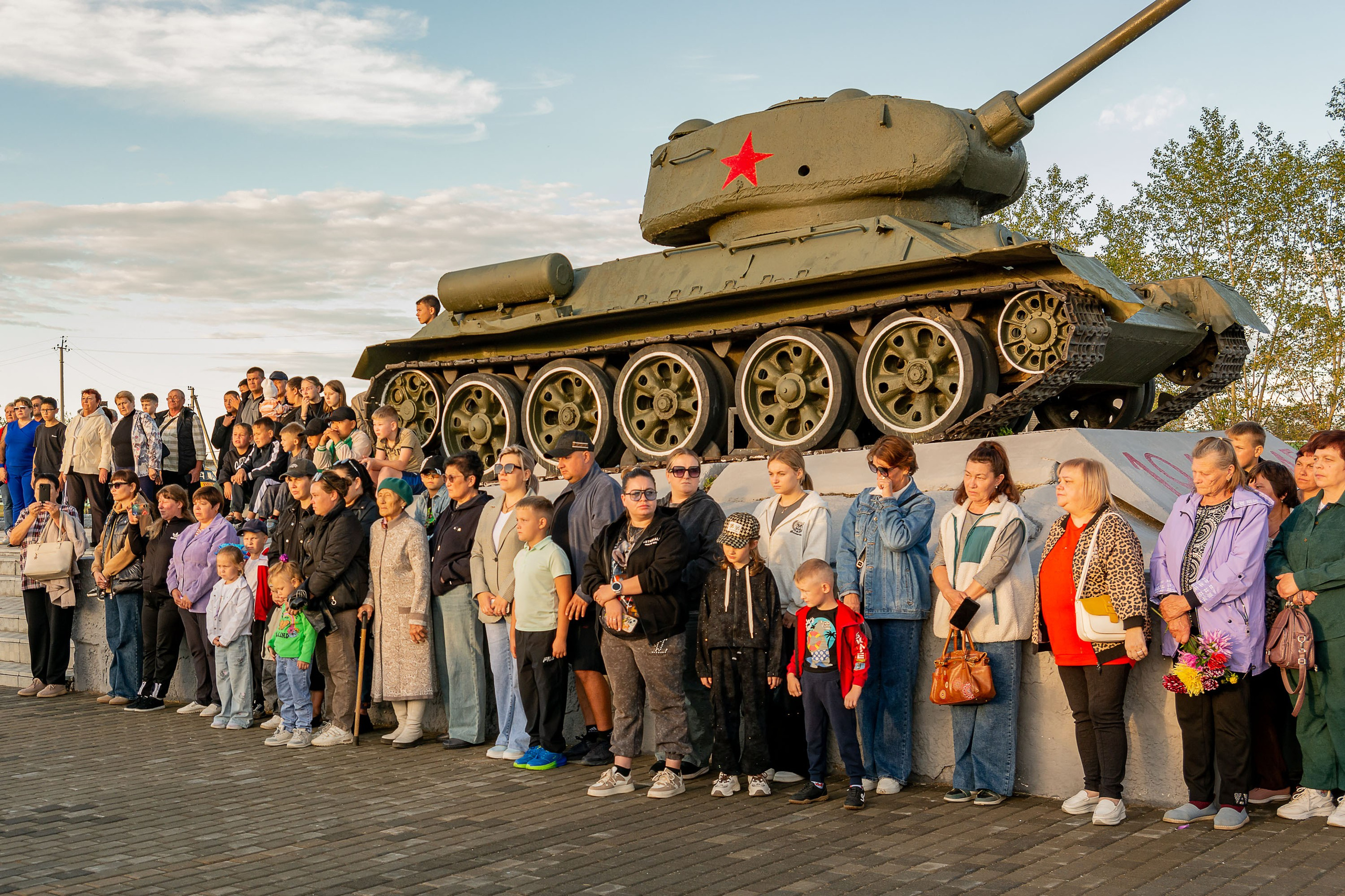 Открытие мемориального комплекса. Фотограф широкого профиля Чита-Цасучей