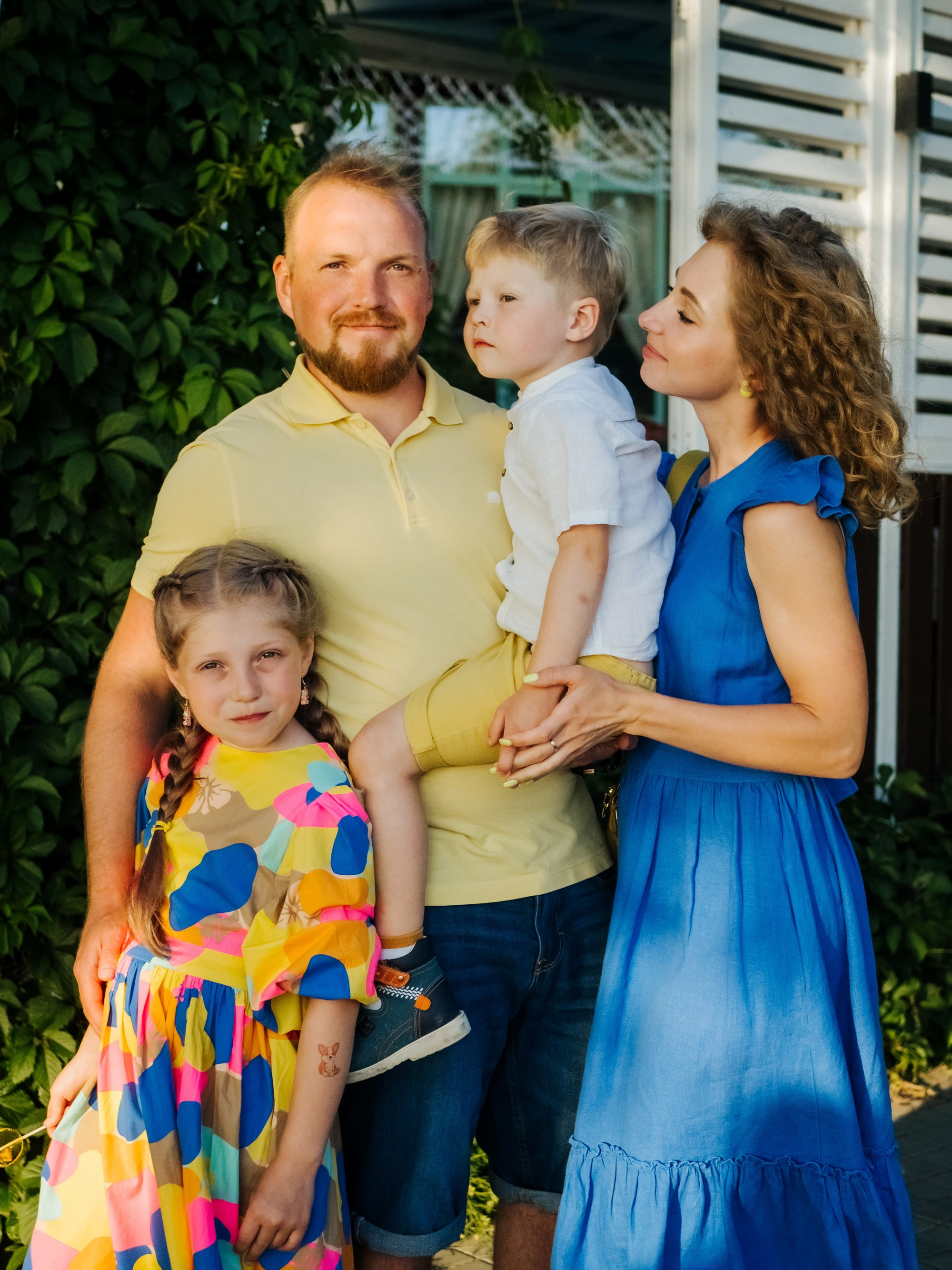 Лёша + Лена + Василиса + Макс. Семейный, детский, свадебный, фотограф в городе Анапа