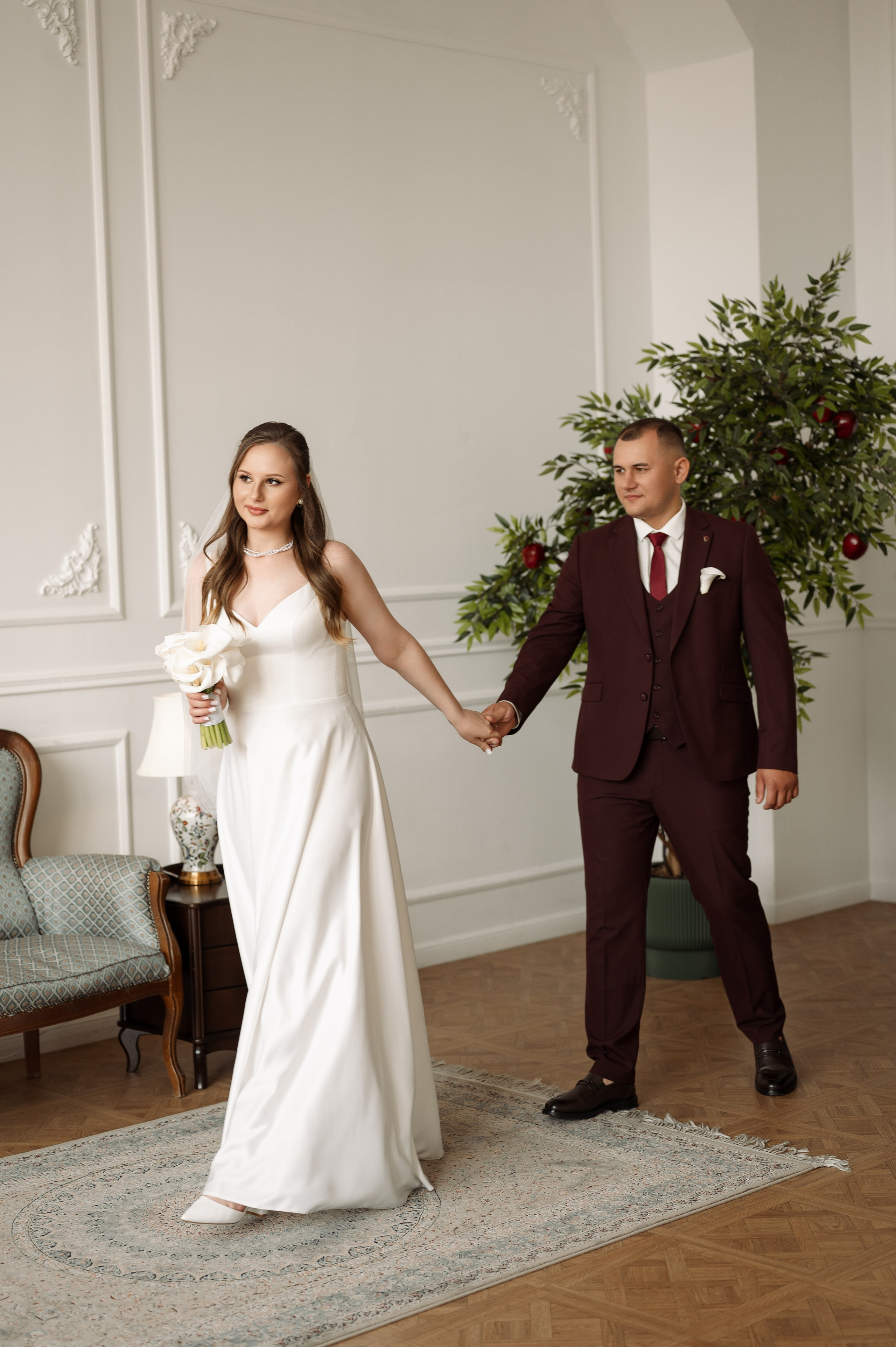 Загс (студия и прогулка). Свадебный и семейный фотограф в Краснодаре Алина Мельник