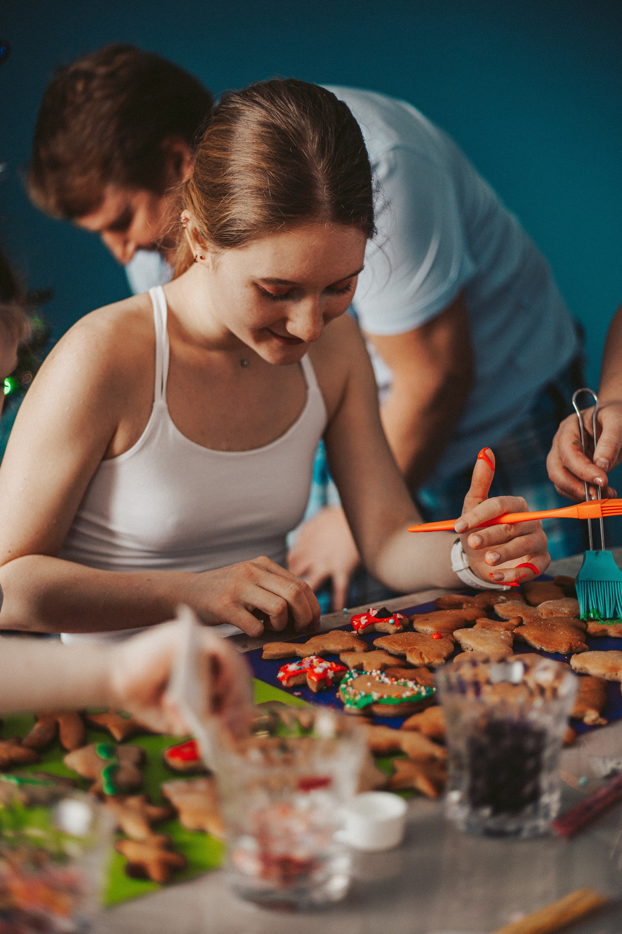 Домашняя фотосессия - Печем печенье. Семейный и женский фотограф Кемерово Мария Степ