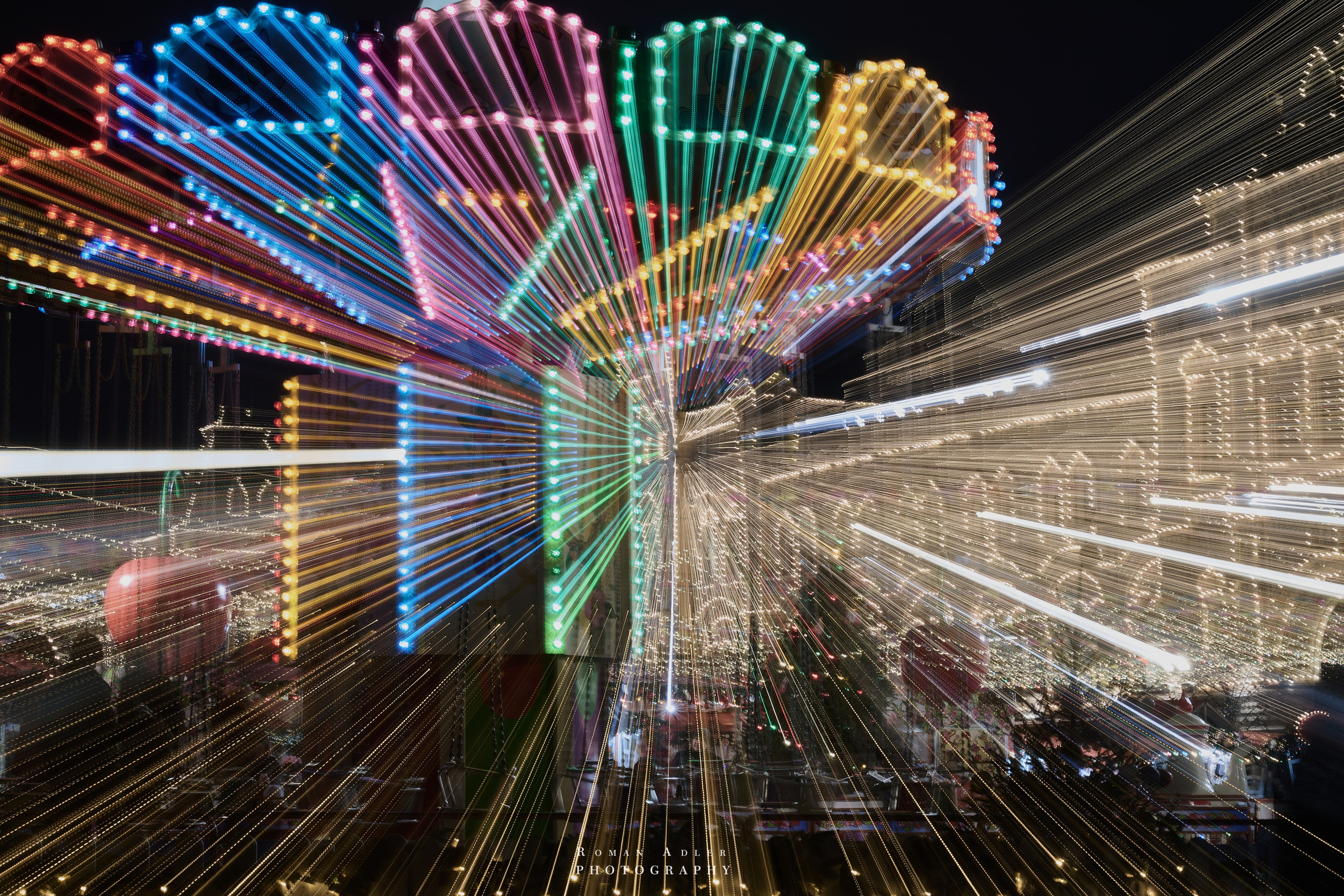 Новогодняя ночная Москва 2025. Фотограф Роман Адлер