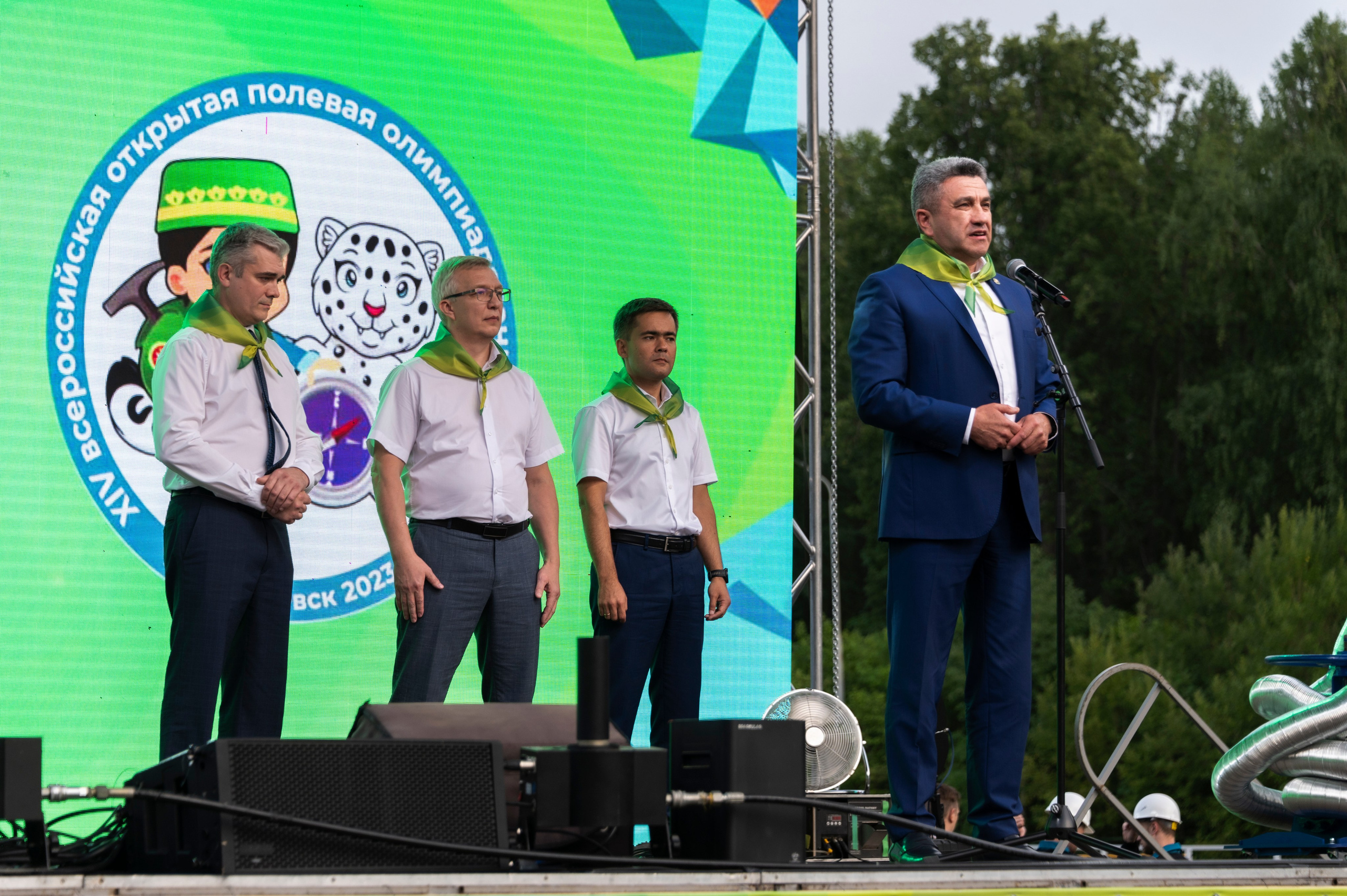 Полевая олимпиада Юных геологов. Фотограф Роман Адлер