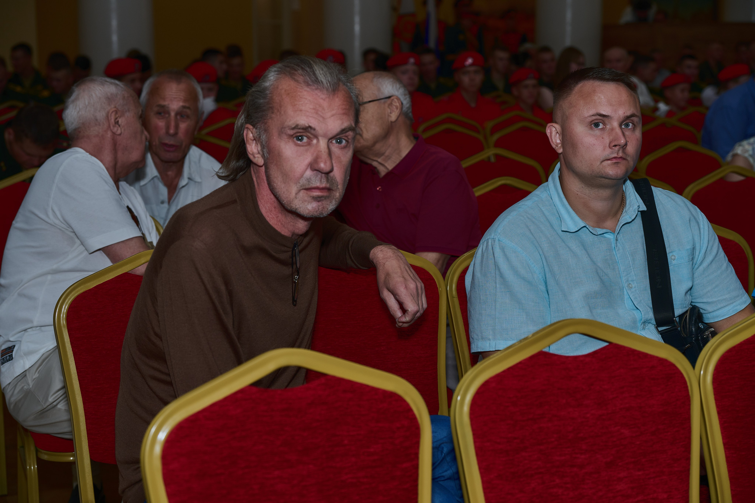 Церемония награждения медалями «Память Героев Отечества». Фотограф Роман Адлер