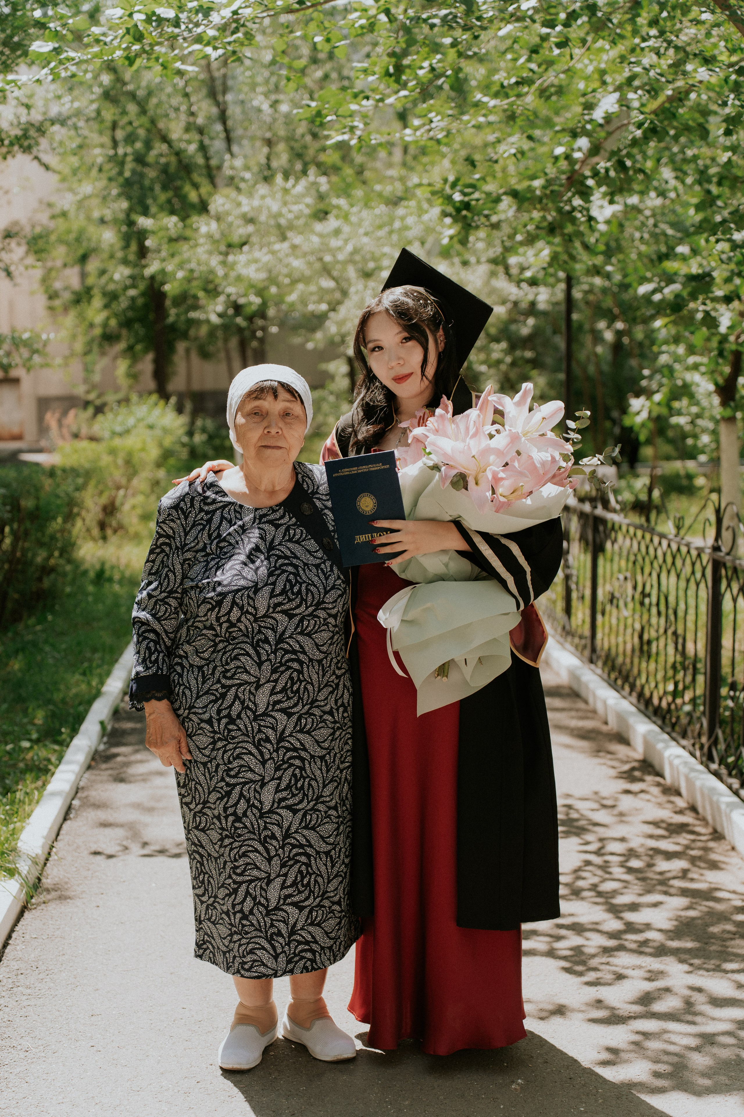 Выпускной Аграрный унивеситет. Крис Богомазова