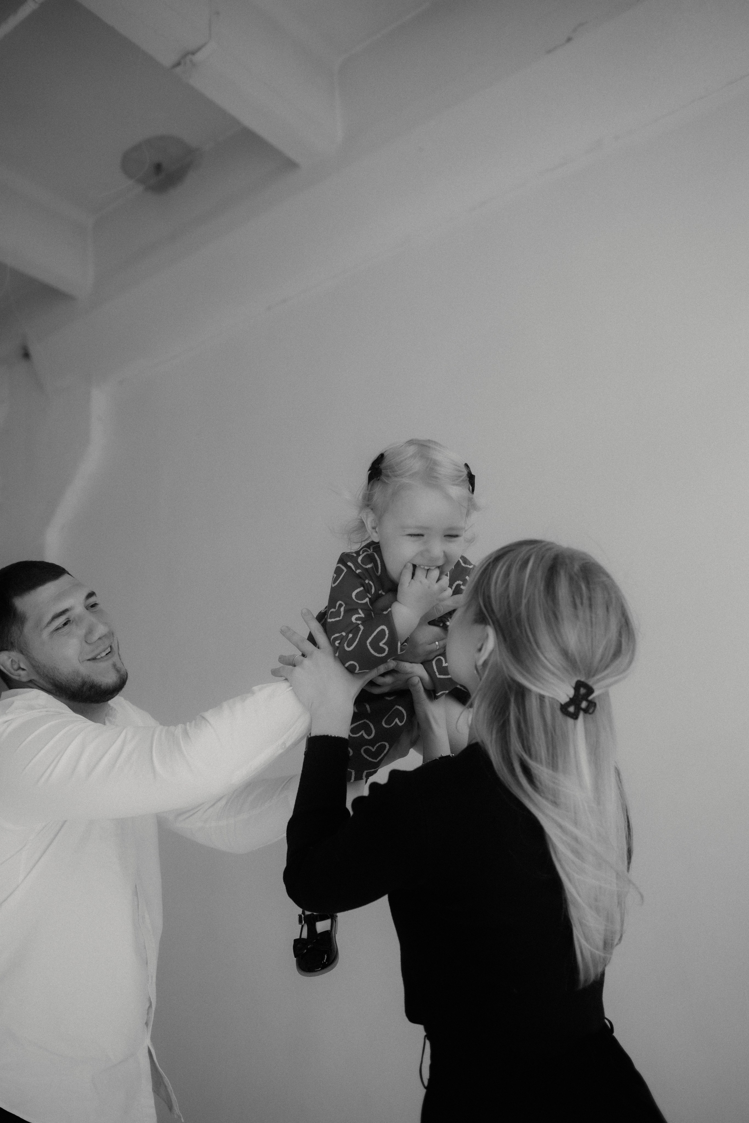 Юра + Настя + Тася. Семейный и детский фотограф Юлия Шох