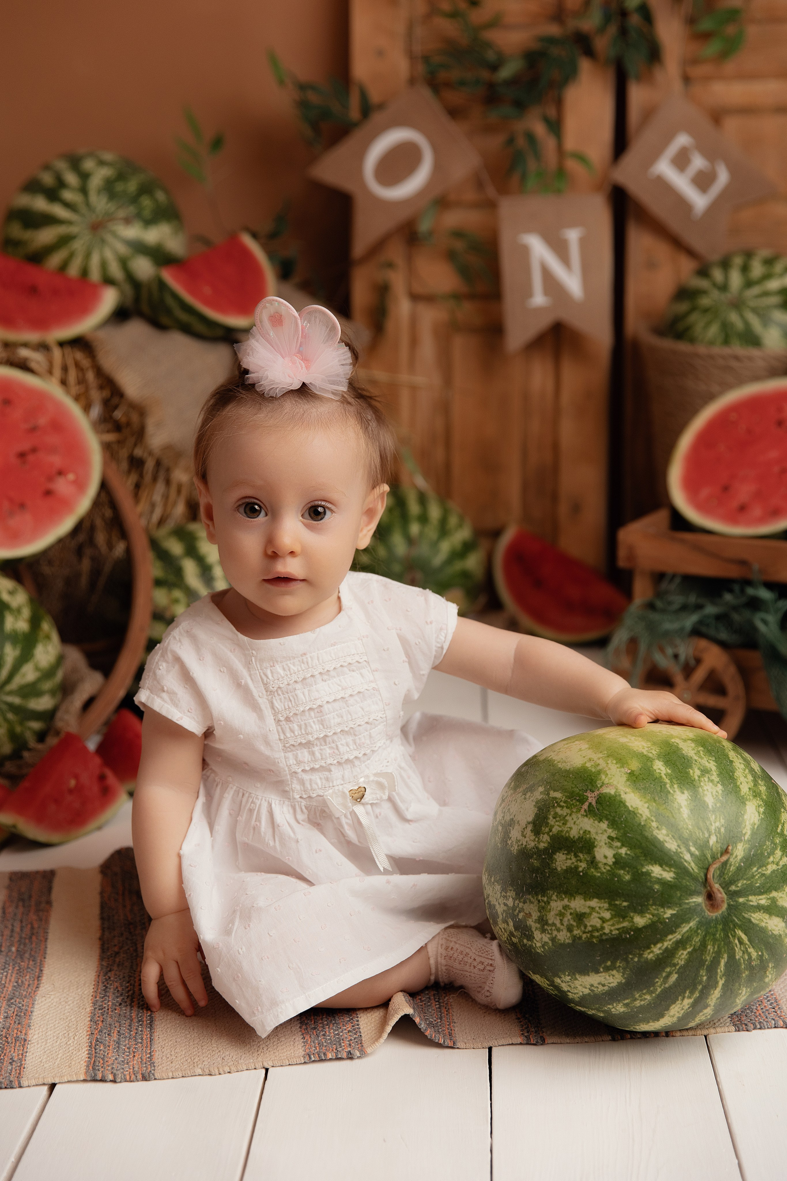 Арбузный фотодень. Фотограф новорожденных в майкопе